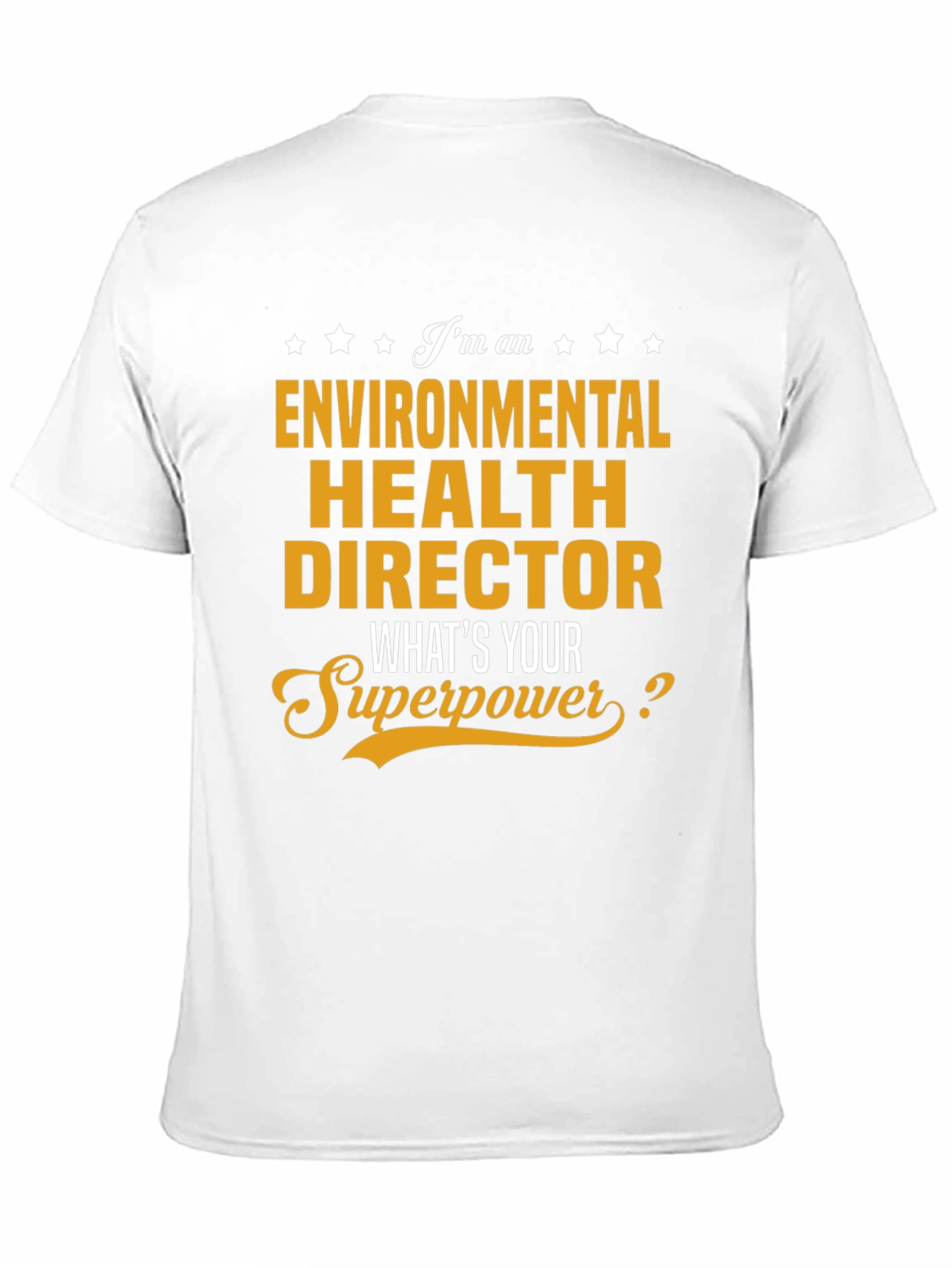 Environmental Health Director Superpower T-Shirt