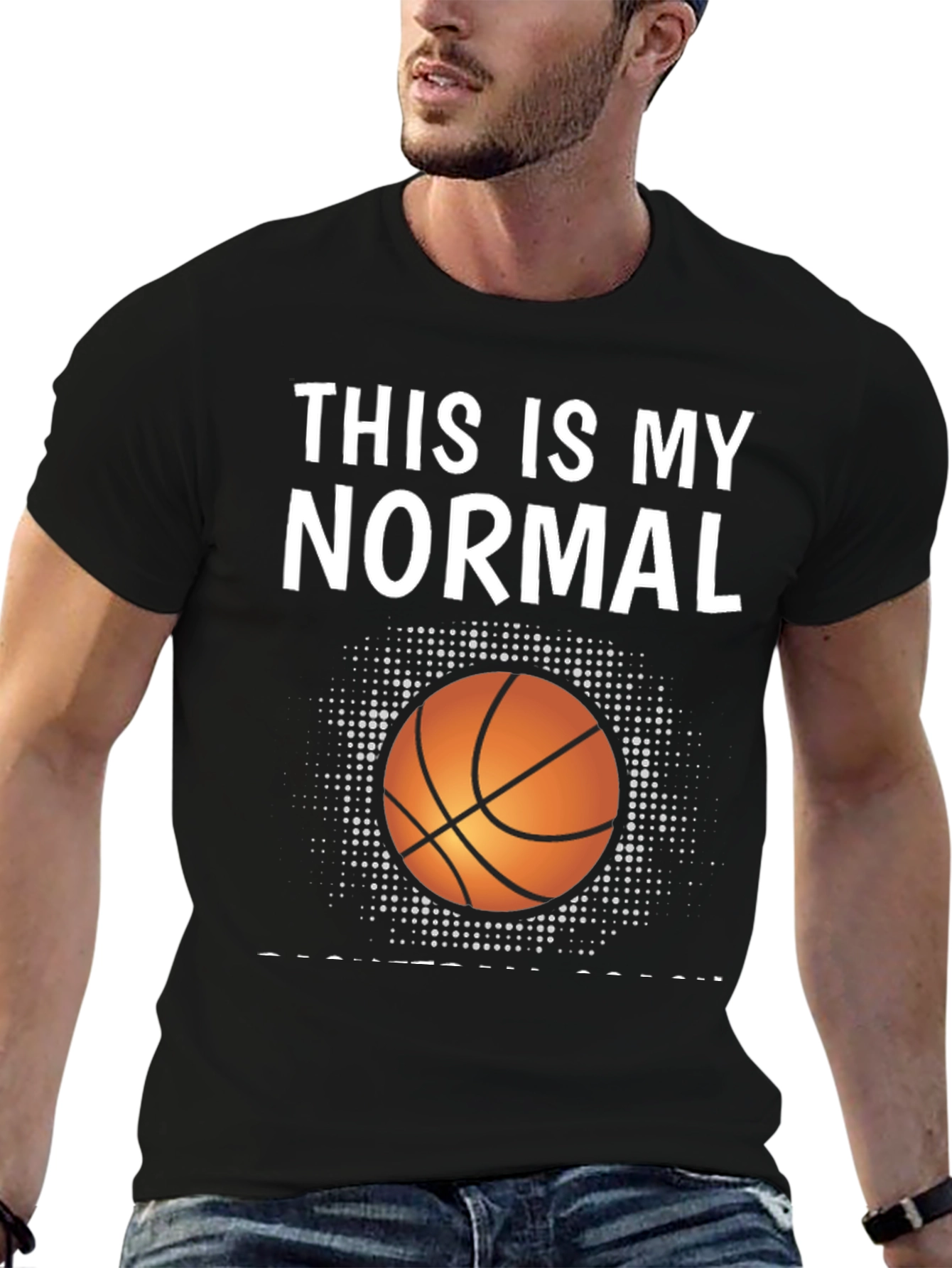 Basketball Coach T-Shirt - This is My Normal