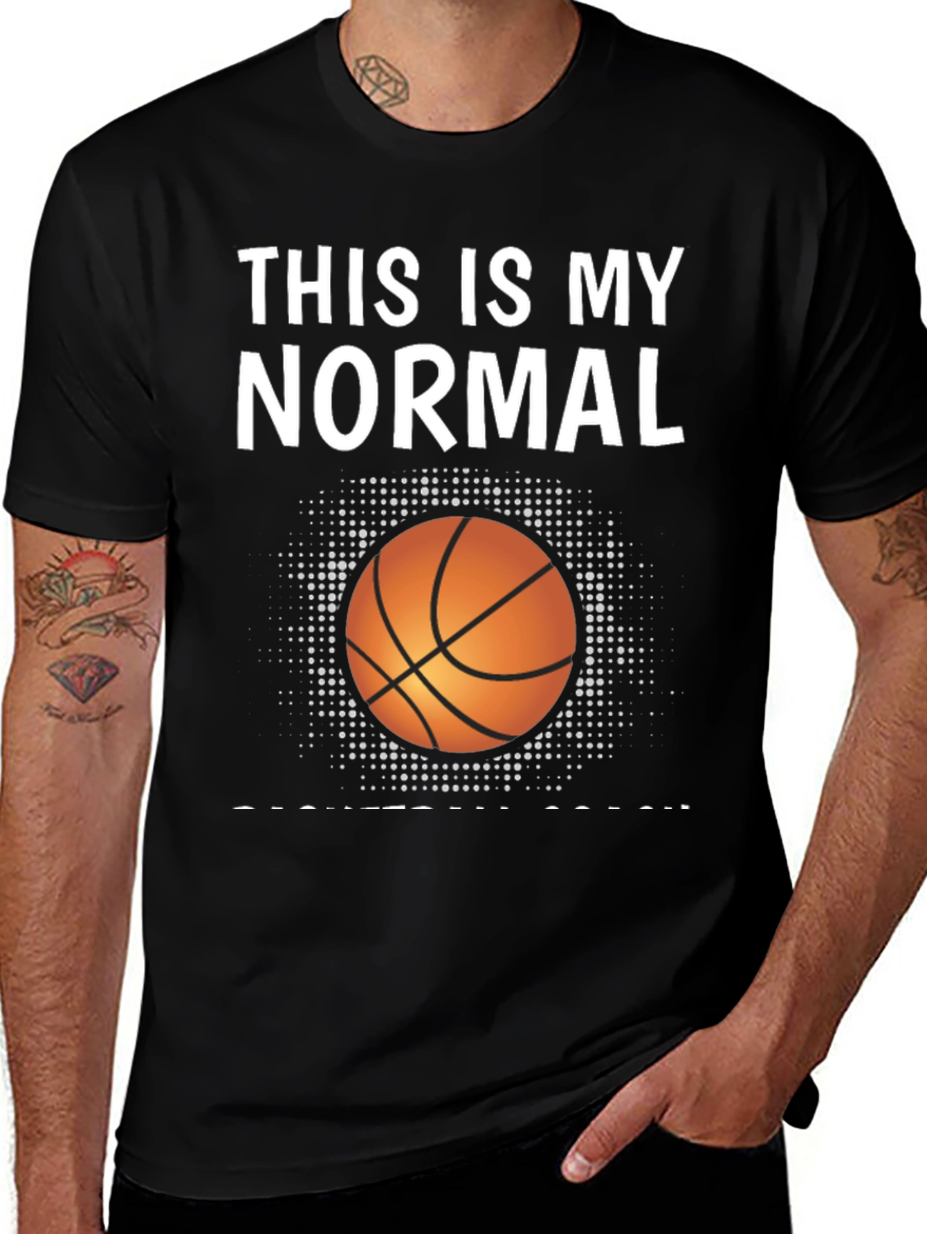 Basketball Coach T-Shirt - This is My Normal
