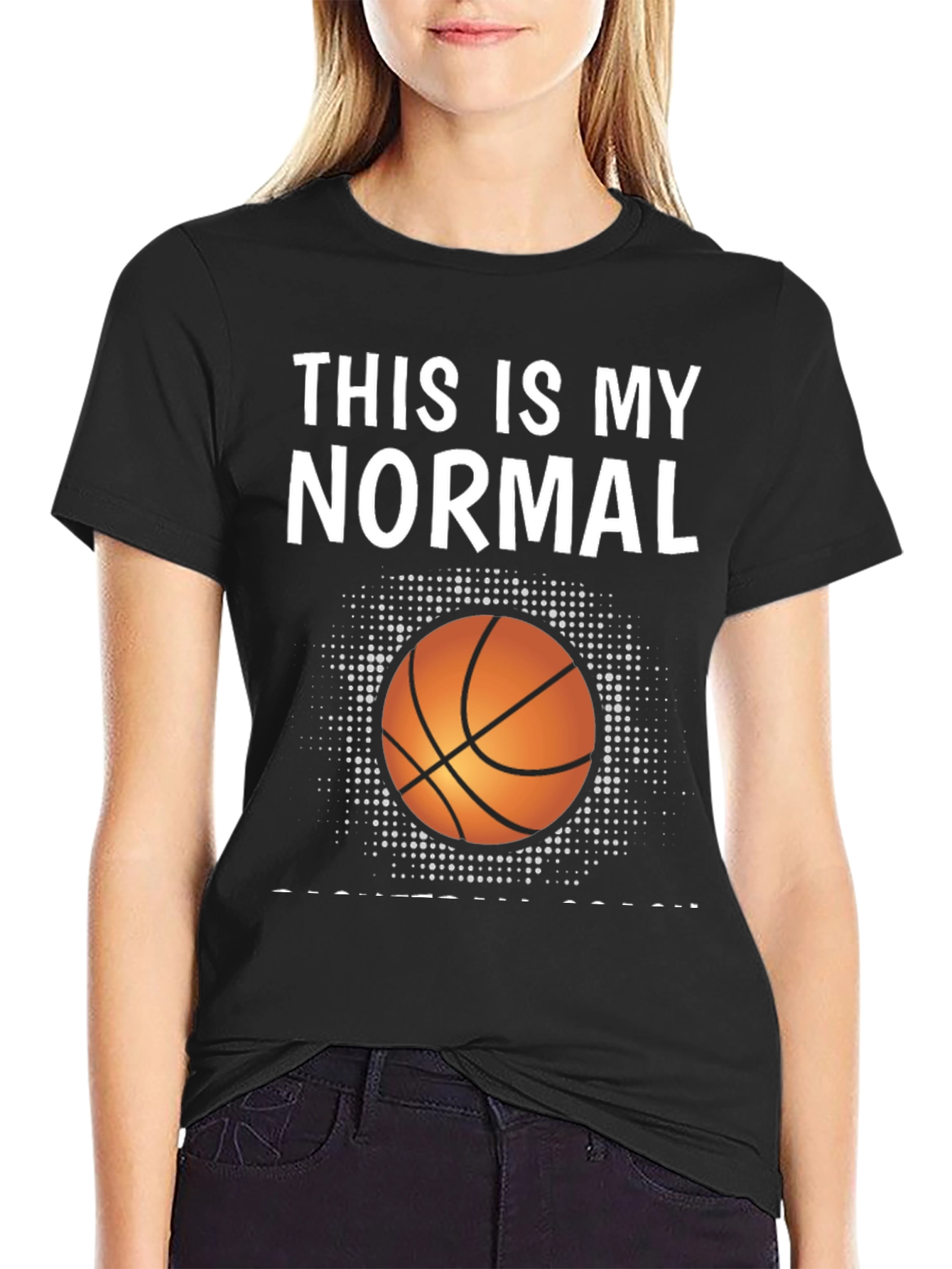 Basketball Coach T-Shirt - This is My Normal