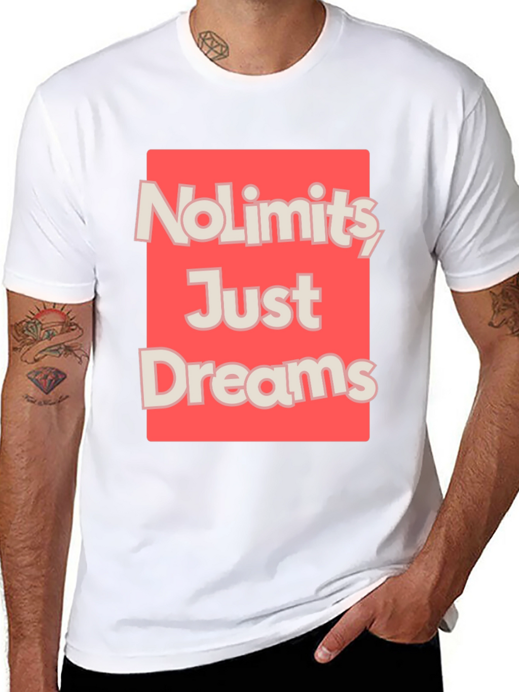 No Limits Just Dreams Graphic T-Shirt