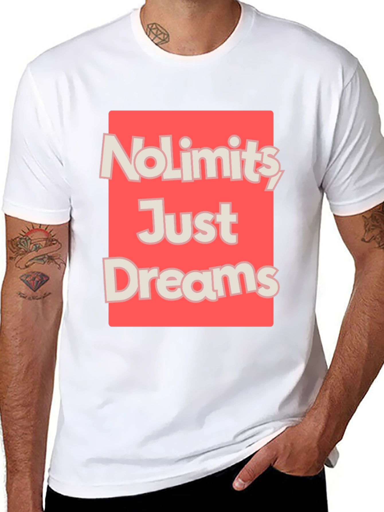 No Limits Just Dreams Graphic T-Shirt