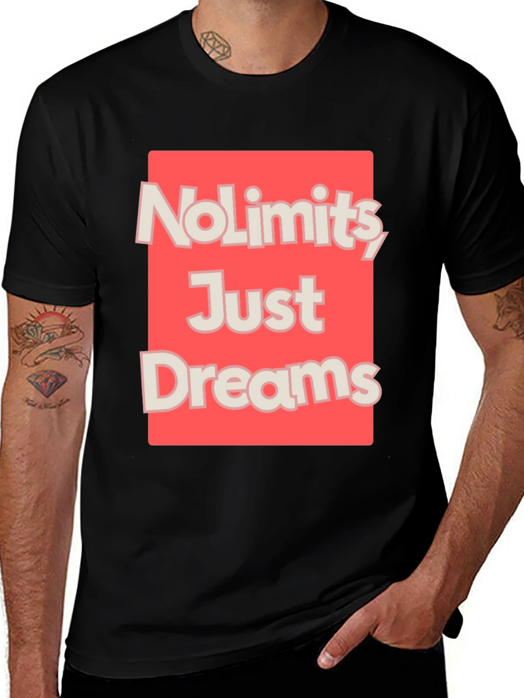 No Limits Just Dreams Graphic T-Shirt