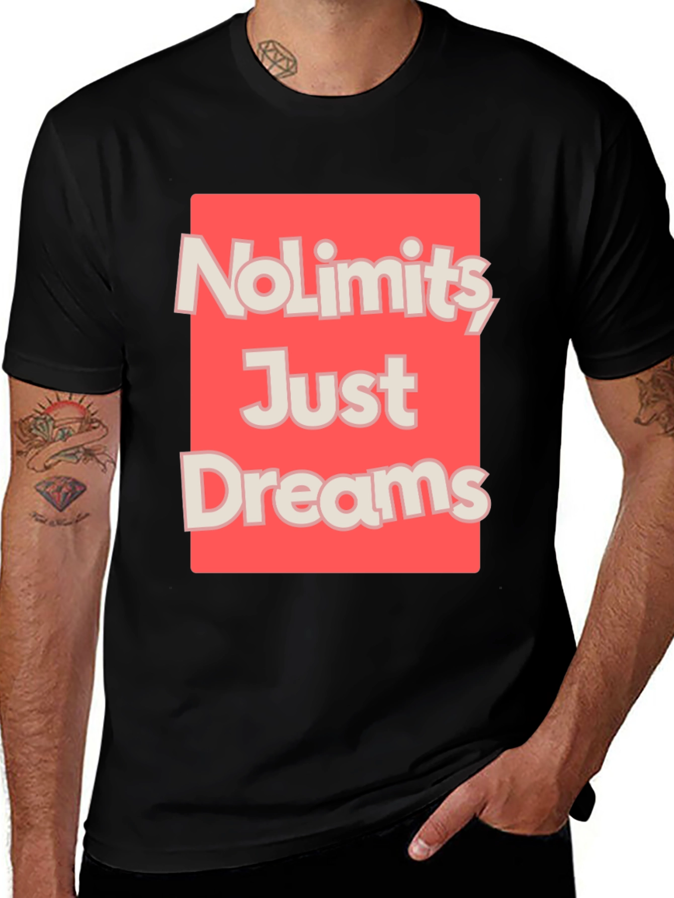 No Limits Just Dreams Graphic T-Shirt