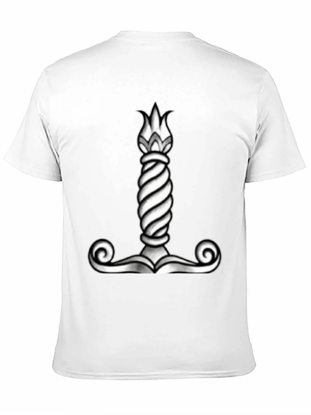 Viking Mjolnir Hammer Graphic Tee - Black