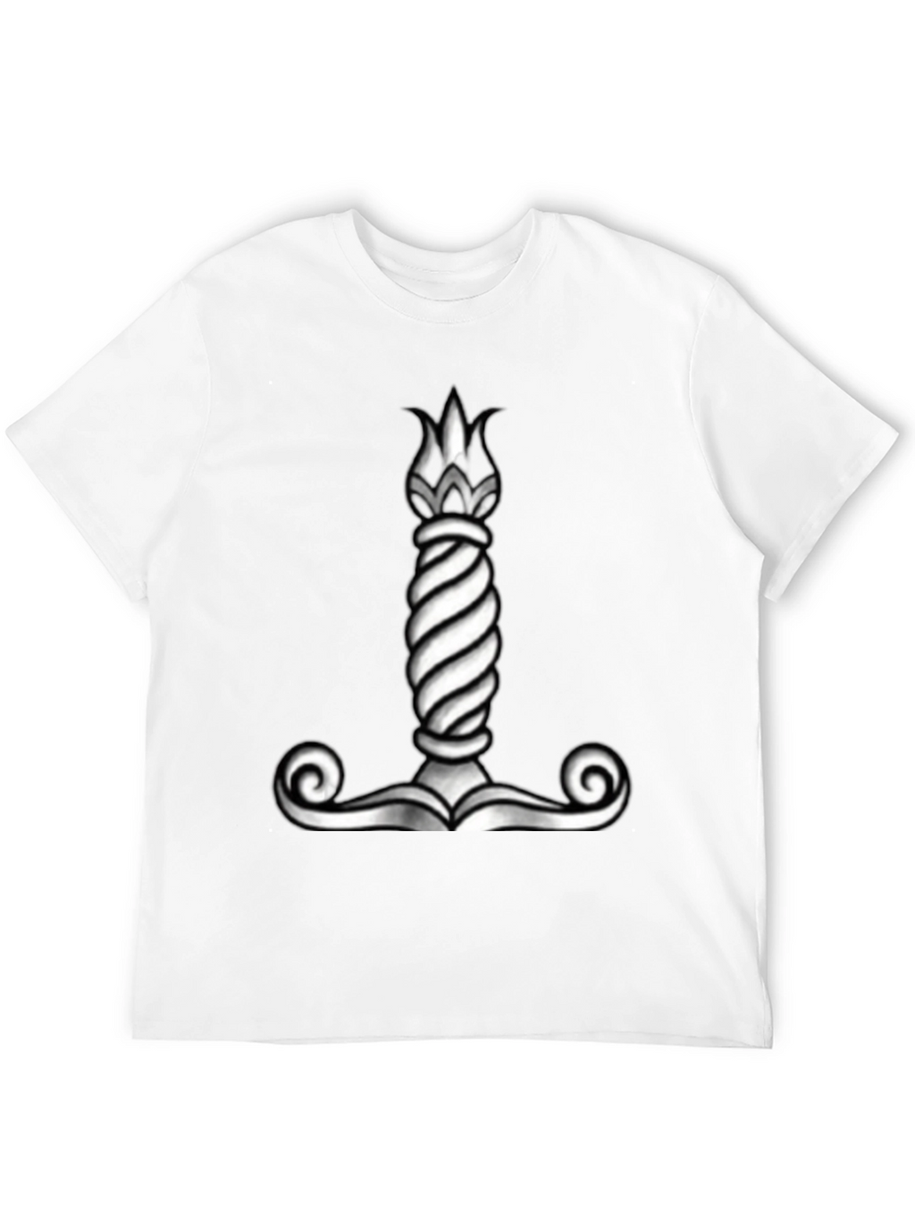 Viking Mjolnir Hammer Graphic Tee - Black