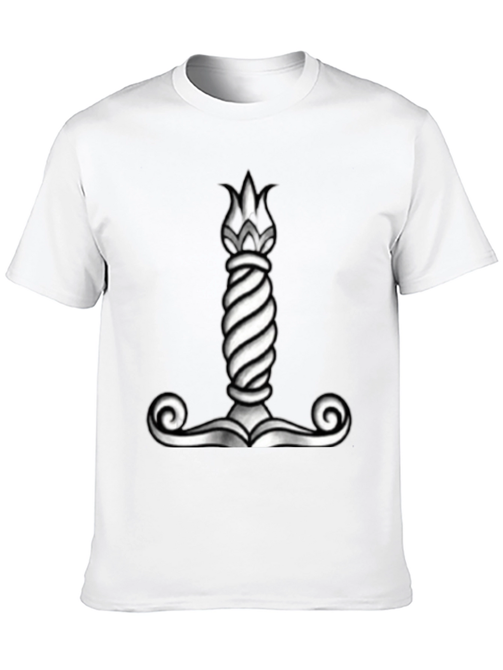 Viking Mjolnir Hammer Graphic Tee - Black
