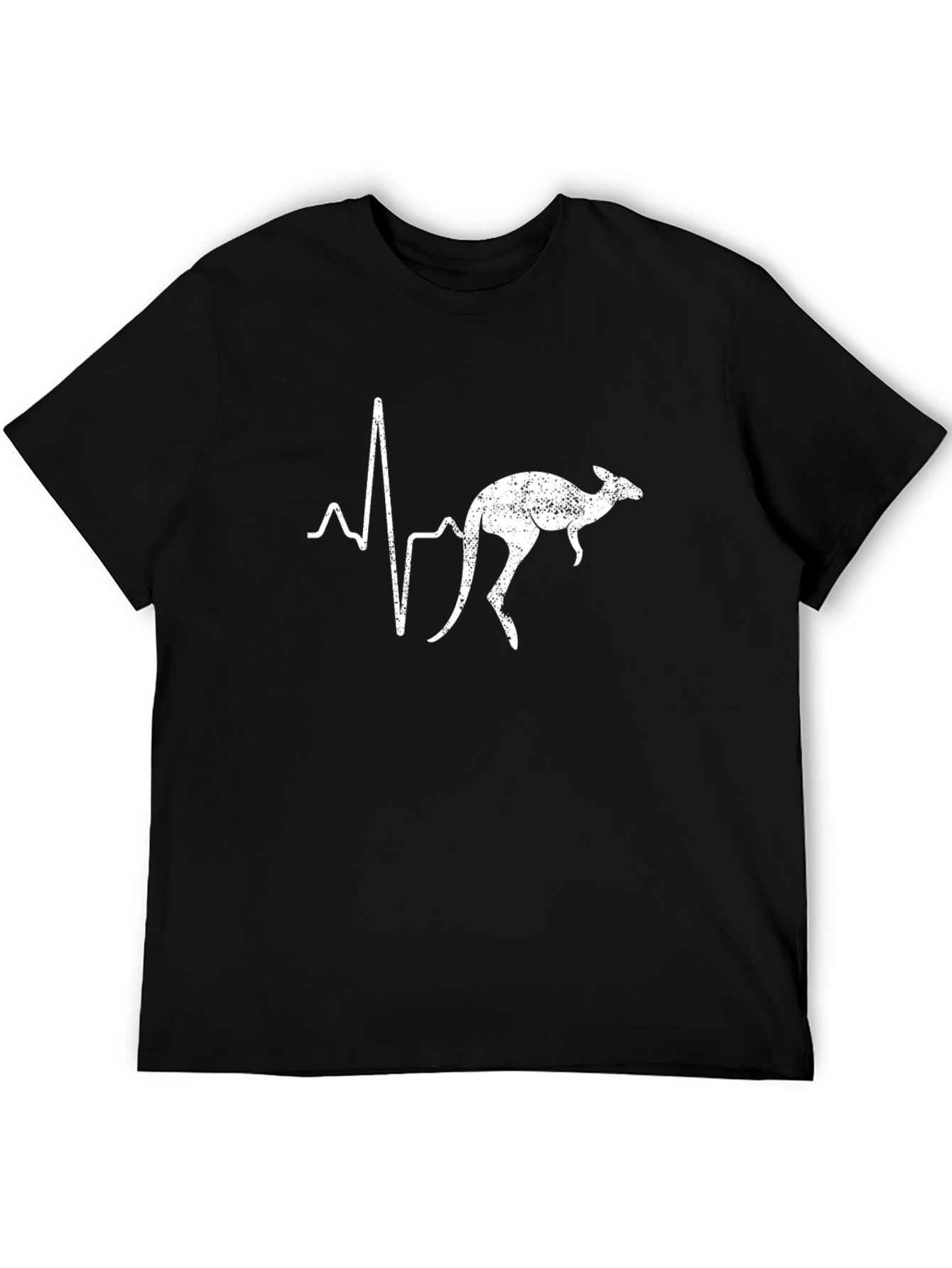 Kangaroo Heartbeat Graphic T-Shirt
