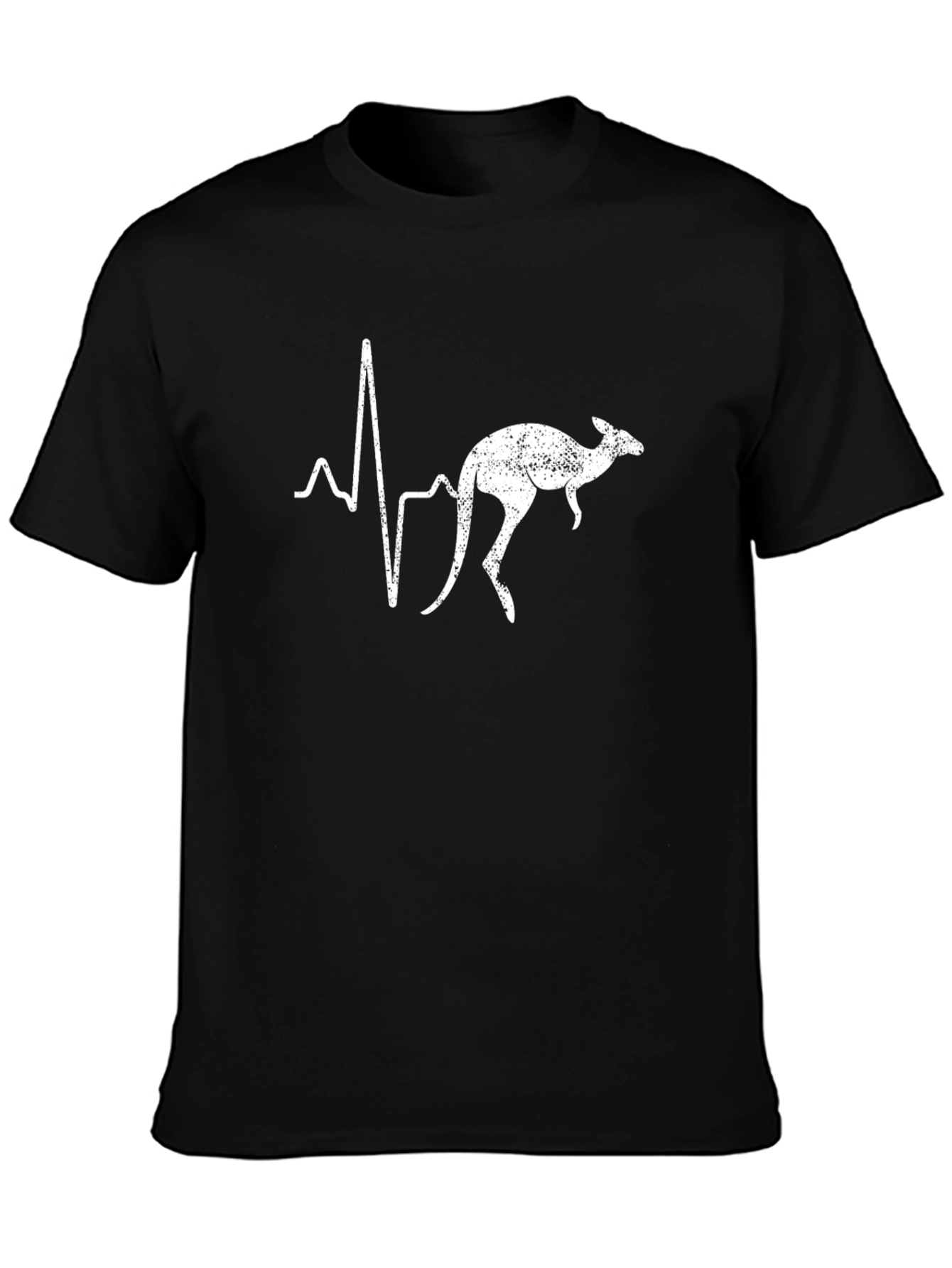 Kangaroo Heartbeat Graphic T-Shirt