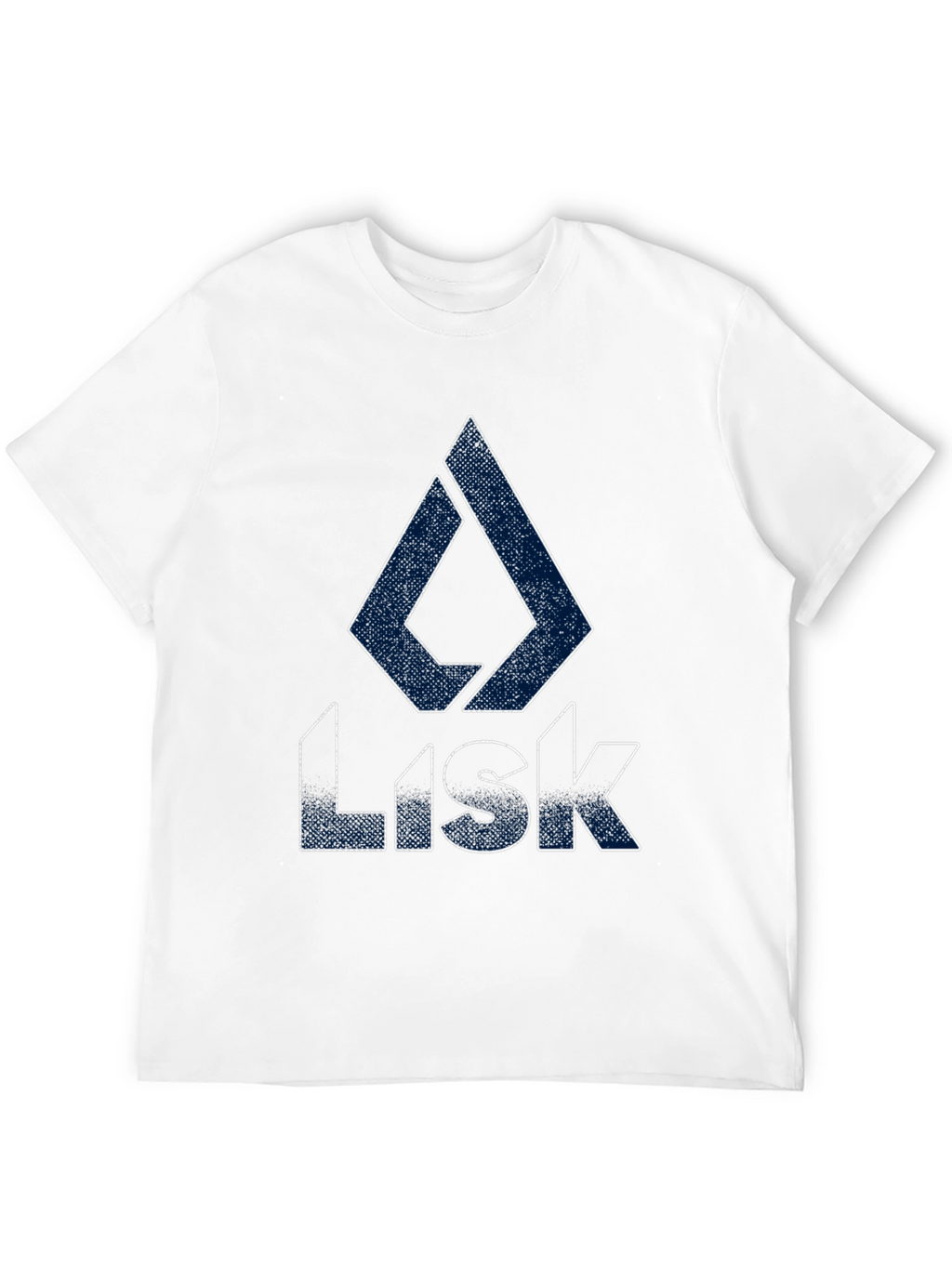 Lisk Crypto T-Shirt - Black Cotton Blend Tee