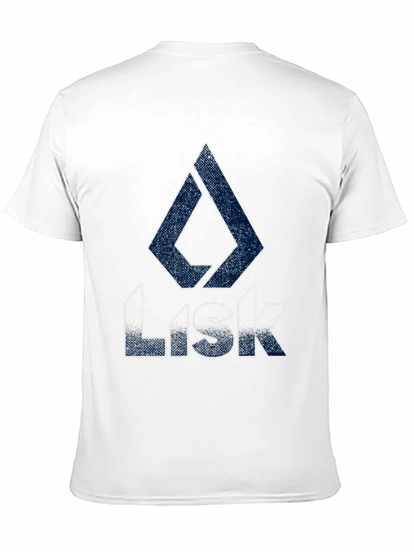 Lisk Crypto T-Shirt - Black Cotton Blend Tee