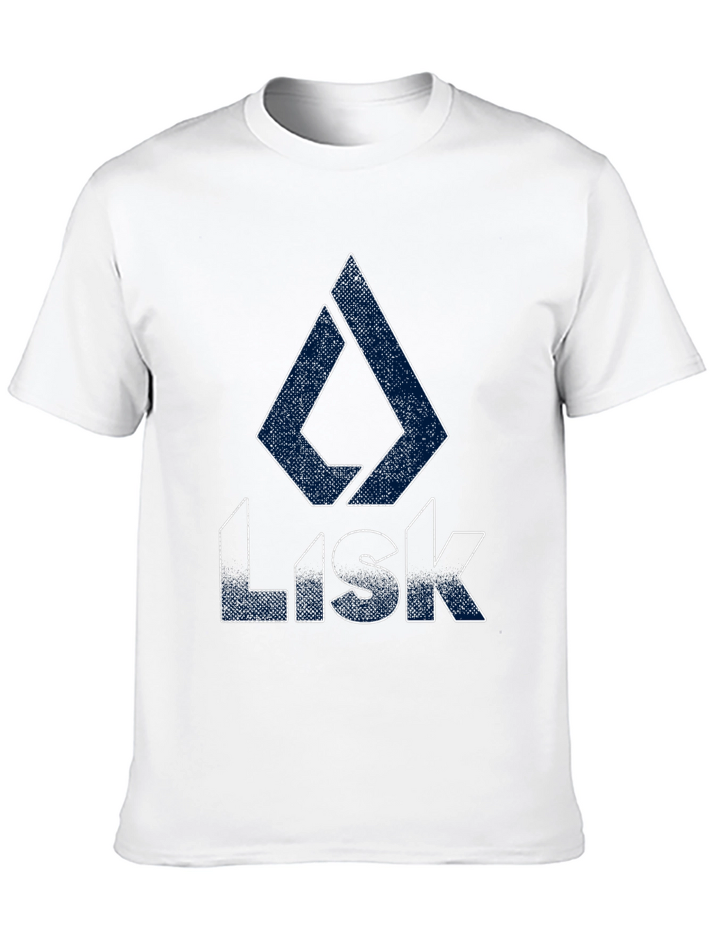 Lisk Crypto T-Shirt - Black Cotton Blend Tee
