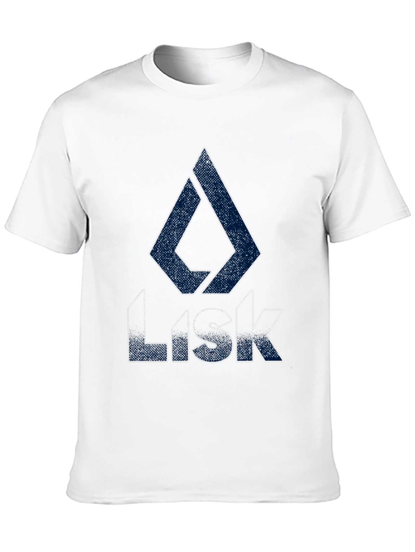 Lisk Crypto T-Shirt - Black Cotton Blend Tee