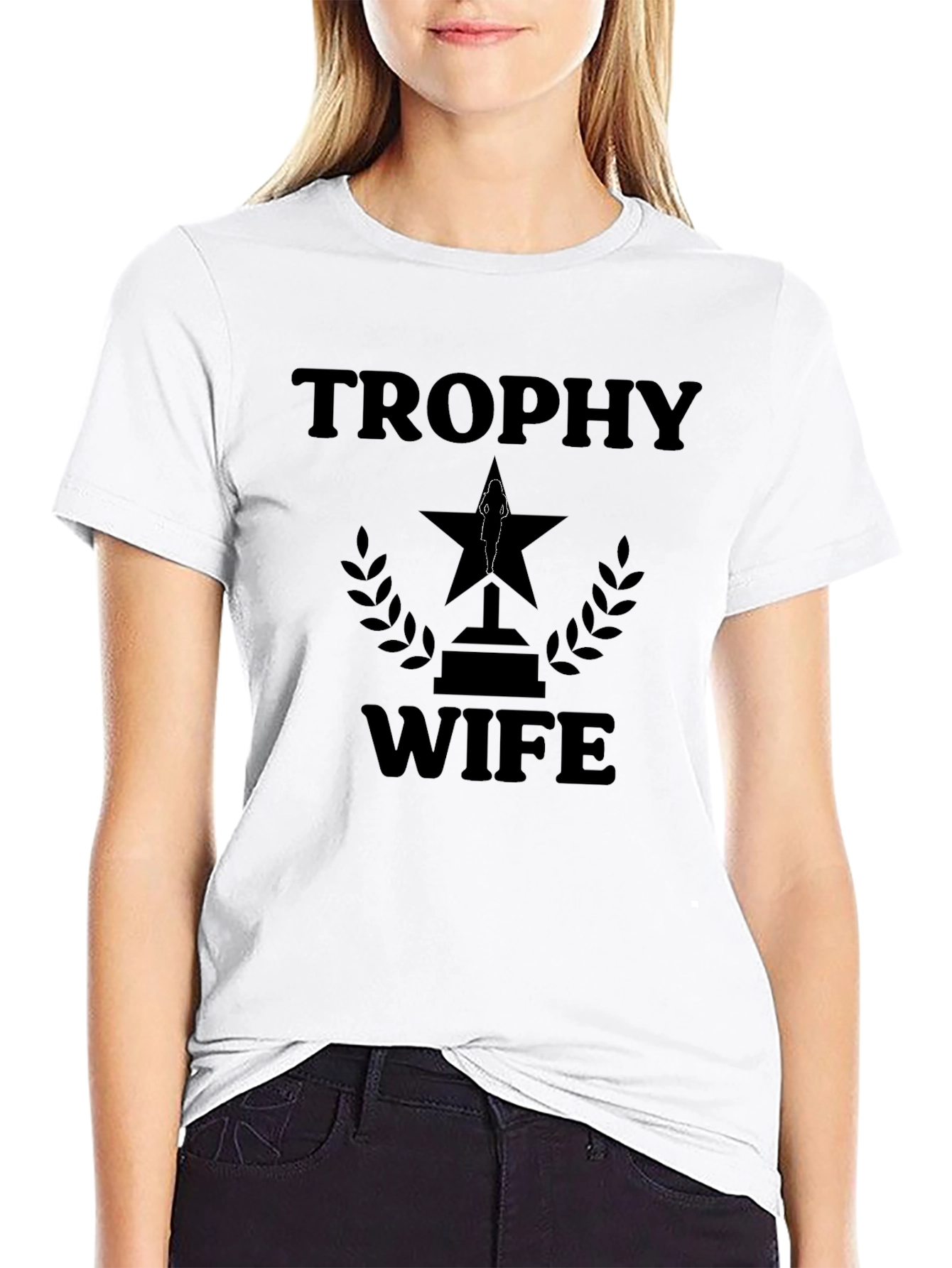 Trophy Wife Graphic T-Shirt - Funny Husband Tee