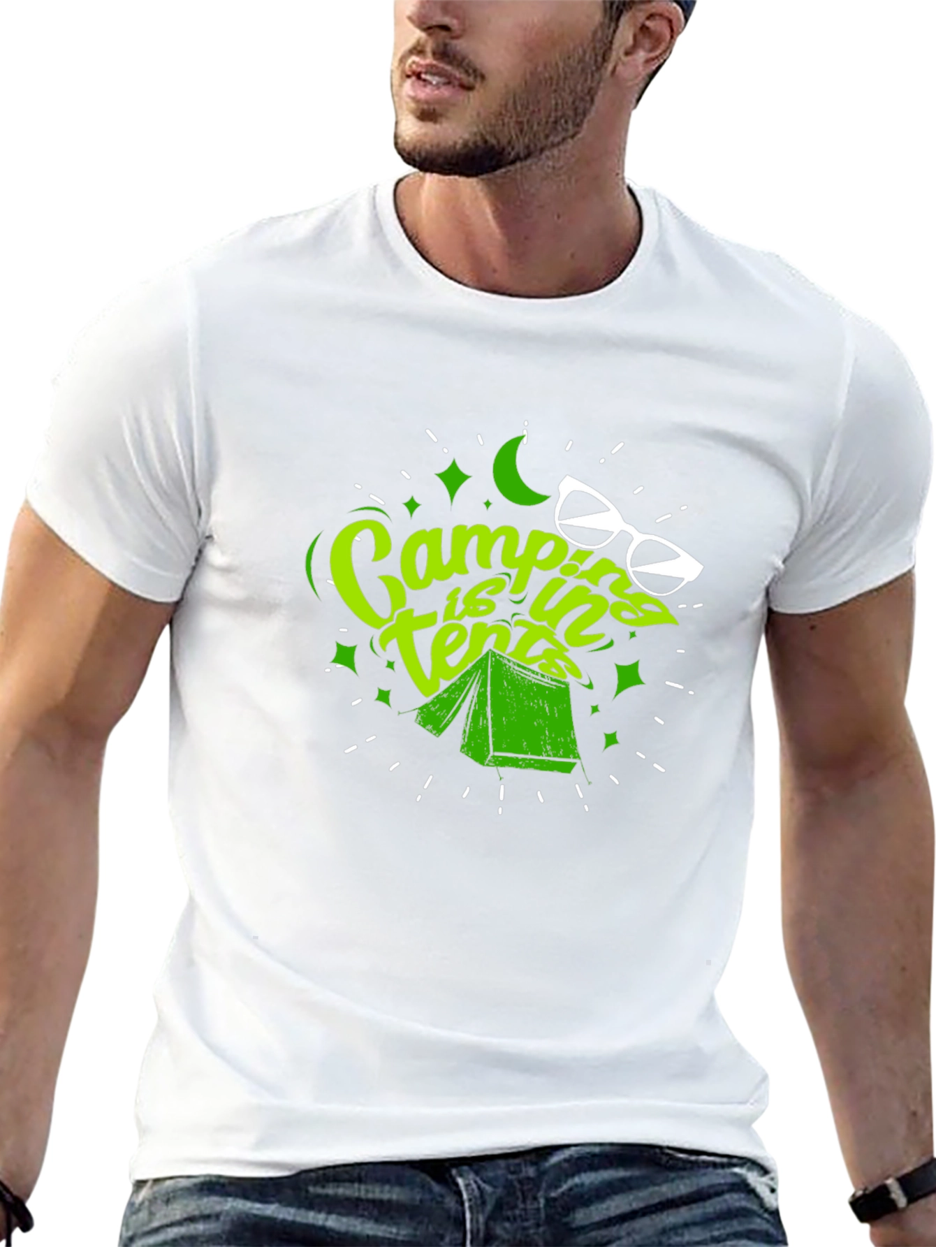 Camping is In Tents T-Shirt