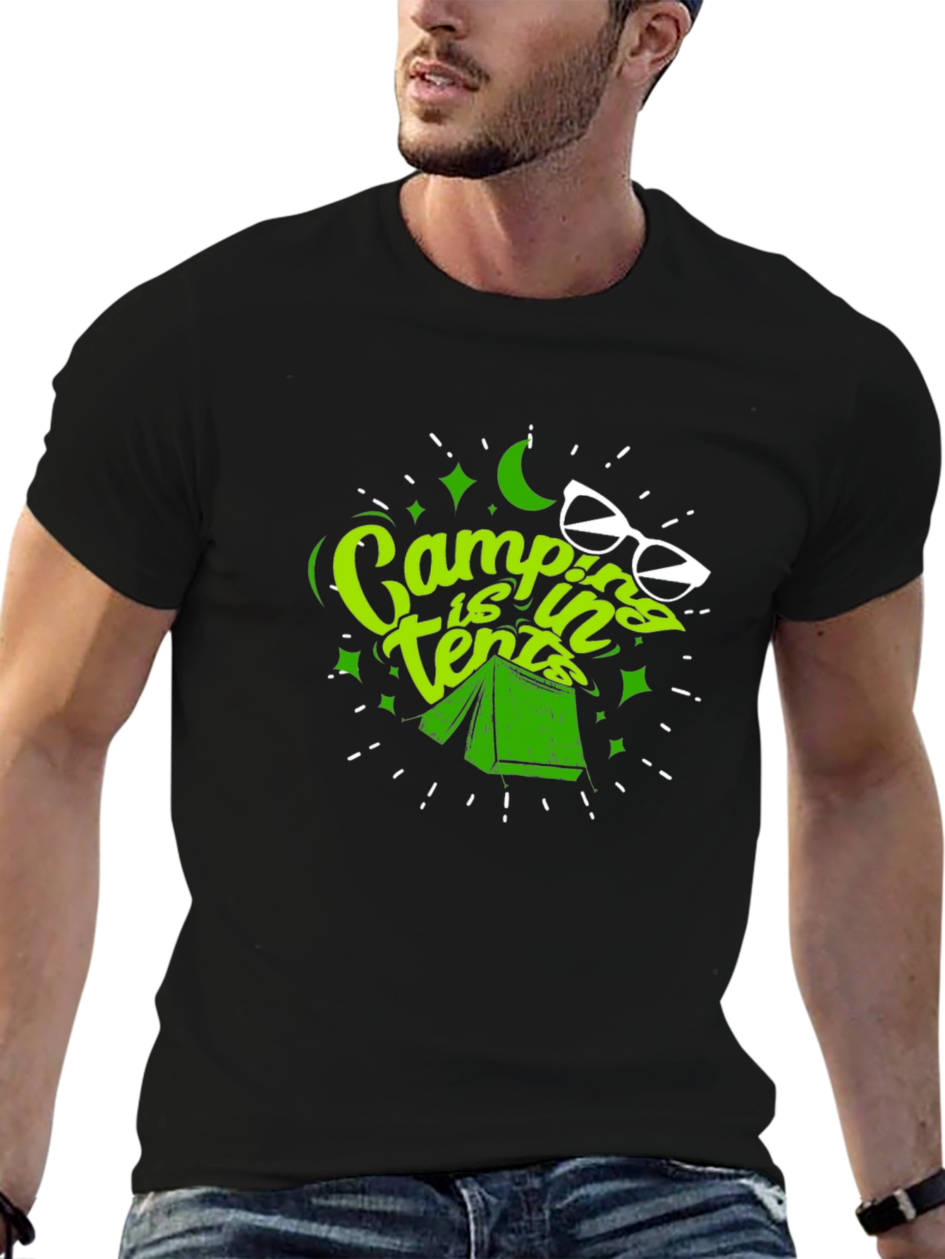 Camping is In Tents T-Shirt