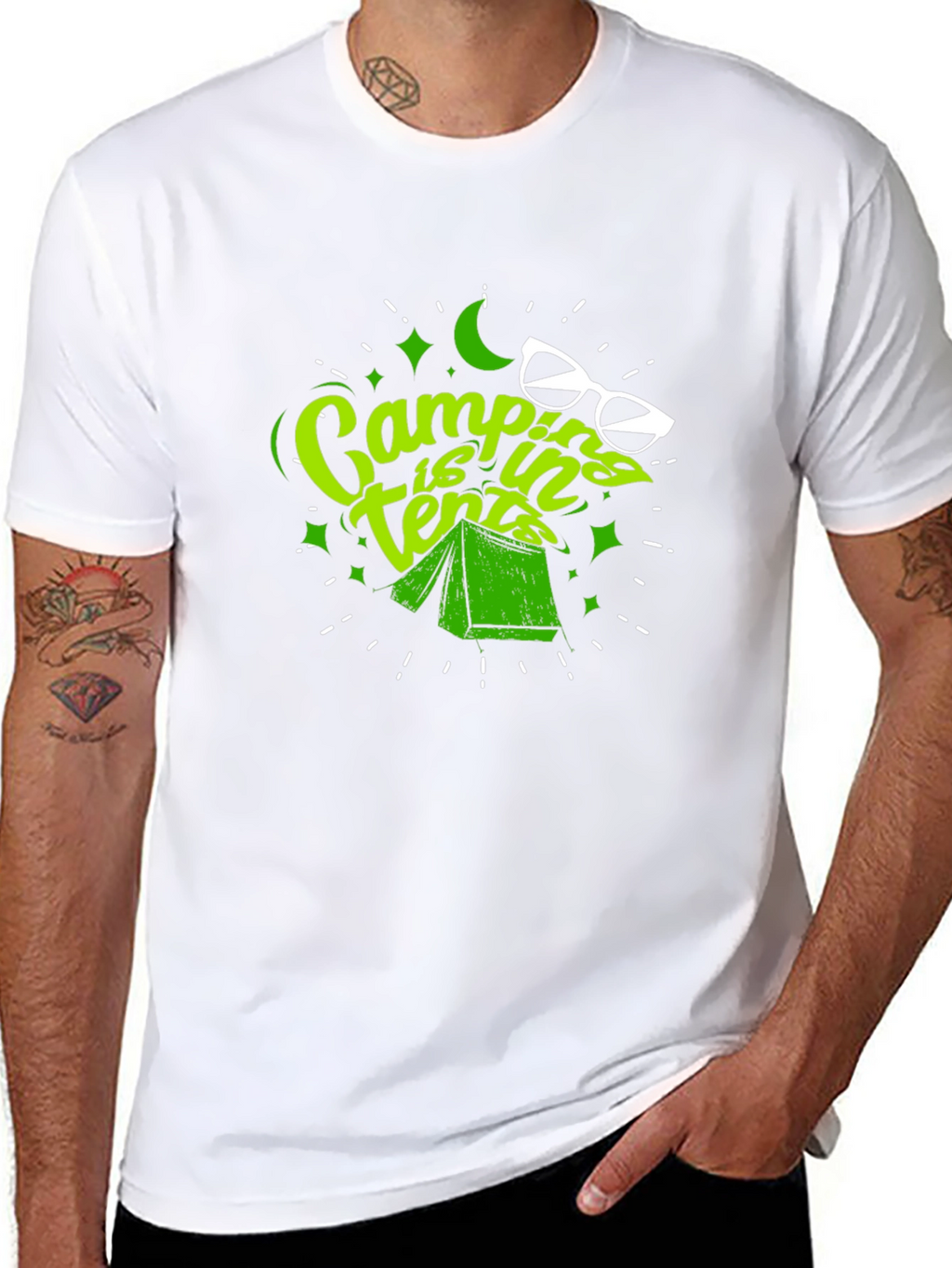 Camping is In Tents T-Shirt