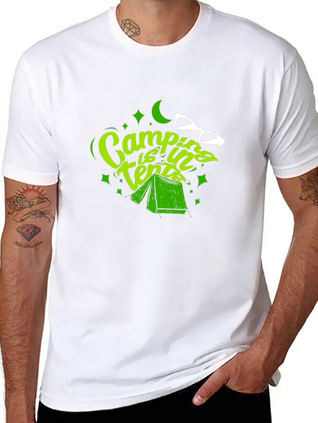 Camping is In Tents T-Shirt
