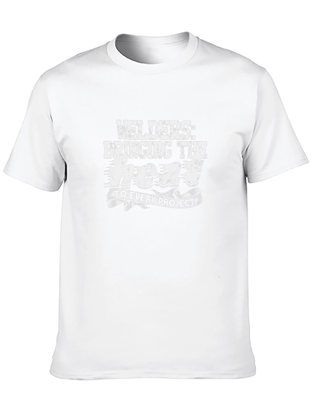 Welders Bringing The Heat Black Graphic T-Shirt