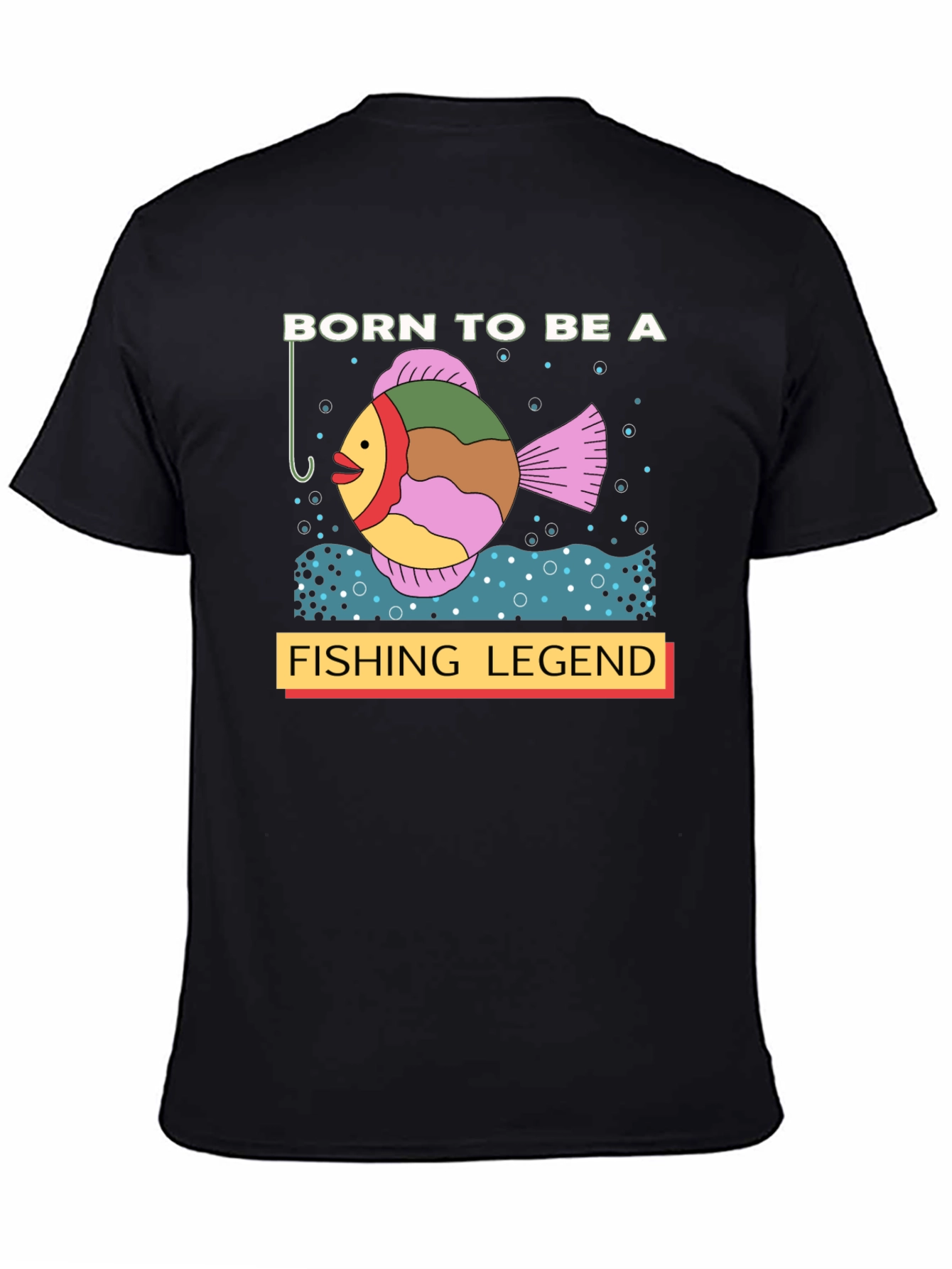 Born to Be a Fishing Legend Graphic T-Shirt