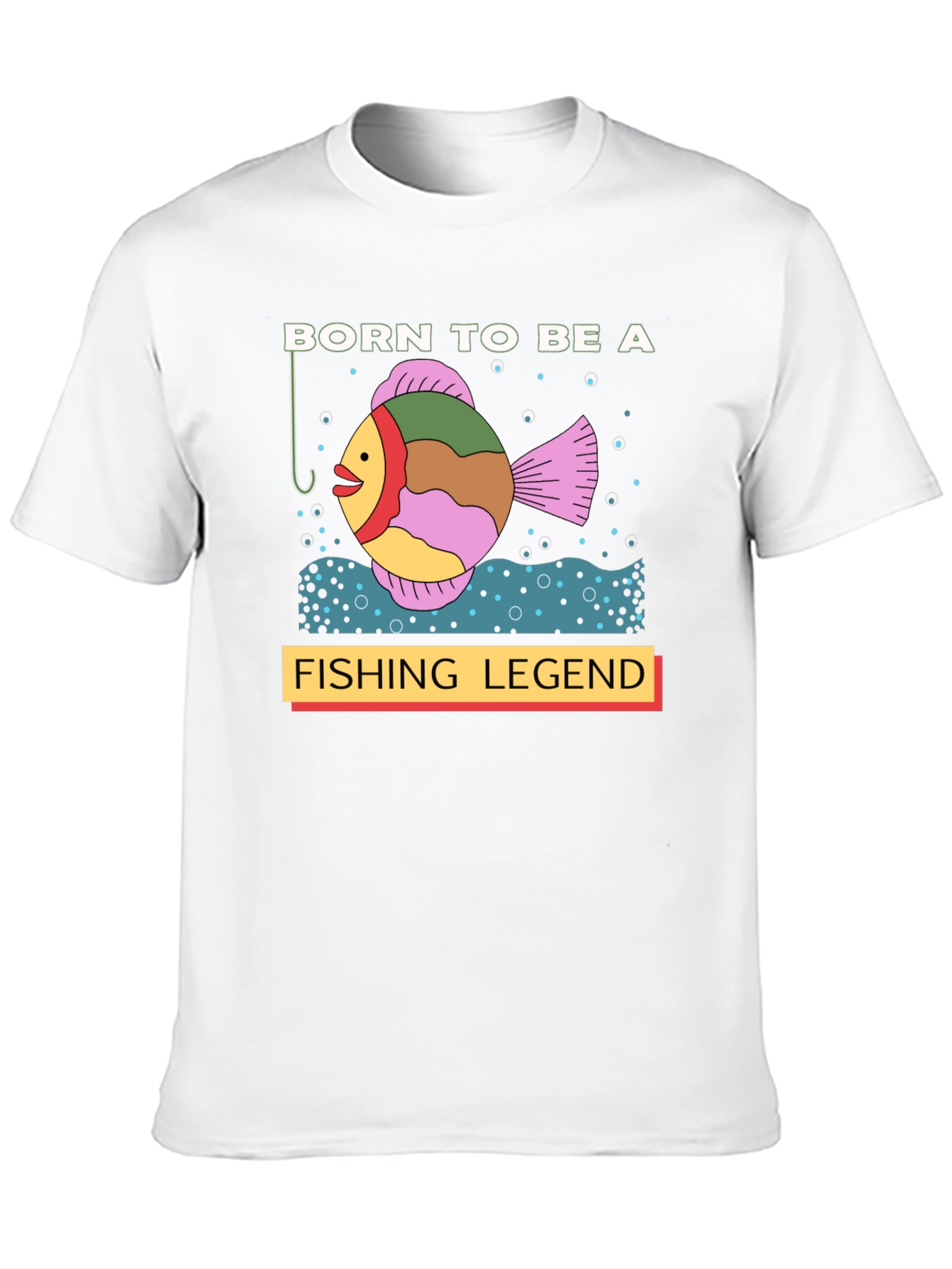 Born to Be a Fishing Legend Graphic T-Shirt