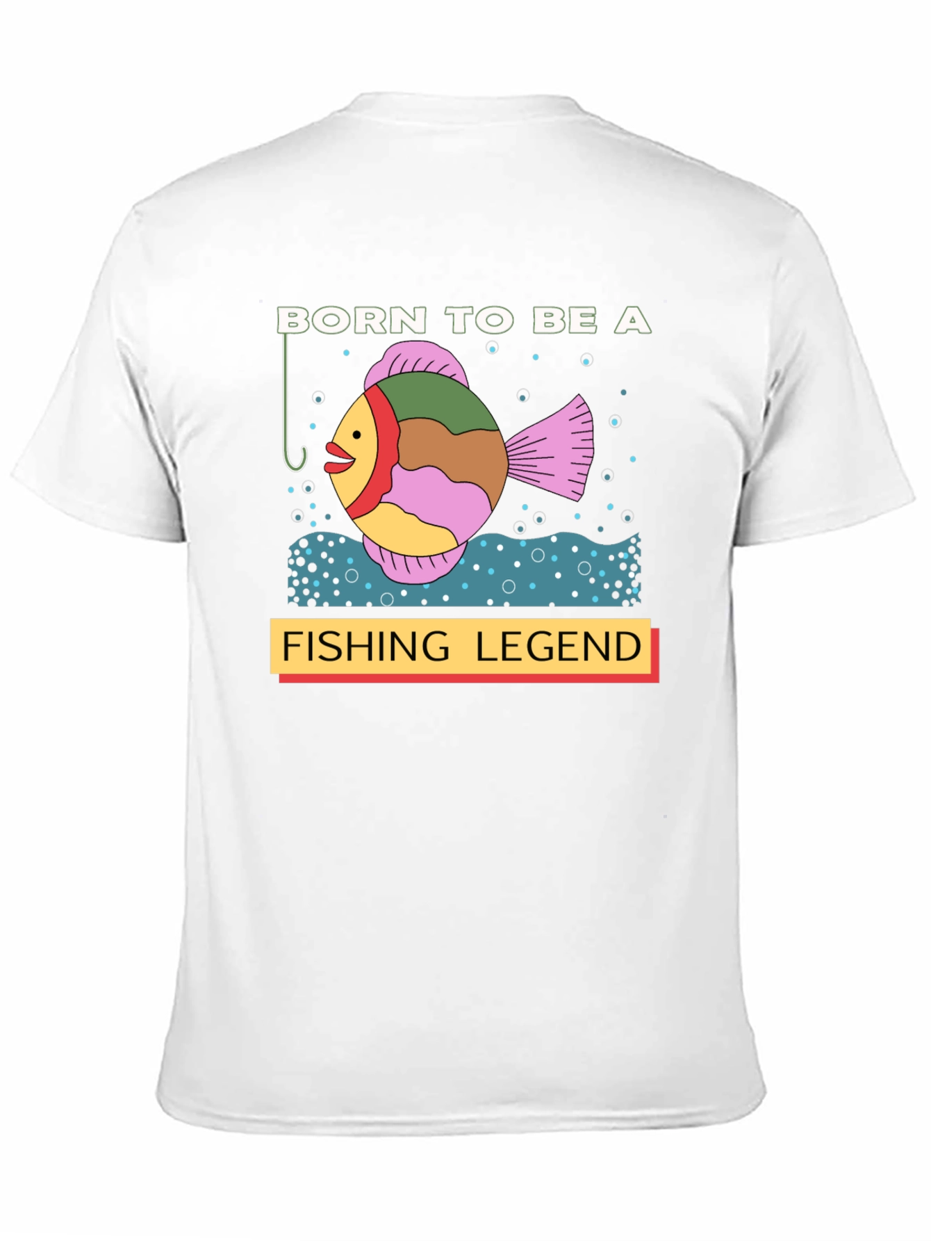 Born to Be a Fishing Legend Graphic T-Shirt
