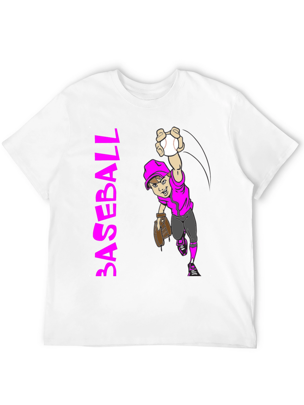 Baseball Graphic Tee - Fun & Sporty Design