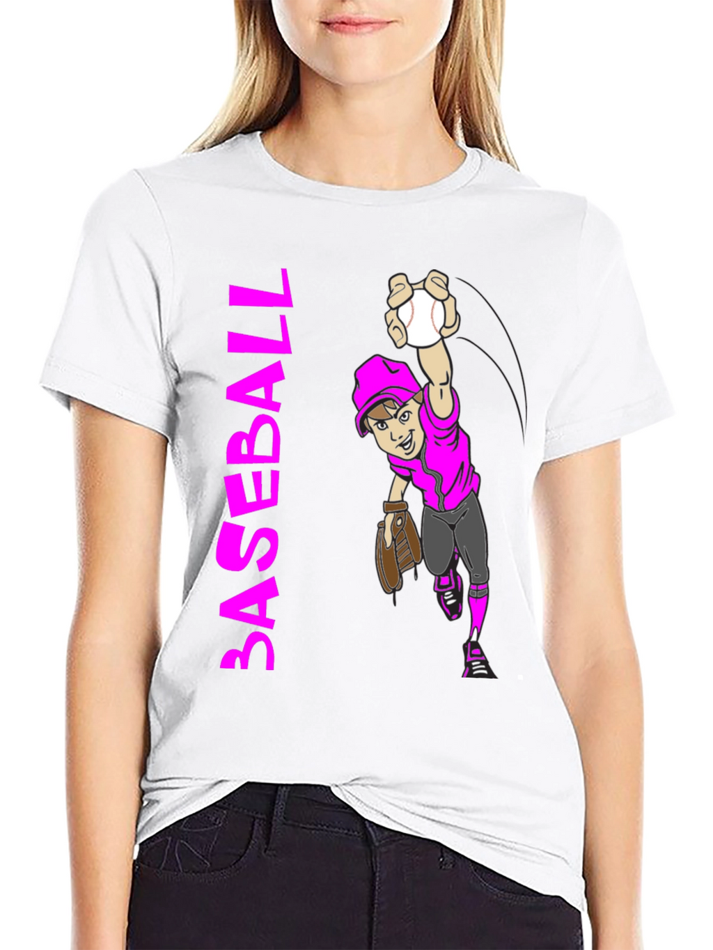 Baseball Graphic Tee - Fun & Sporty Design