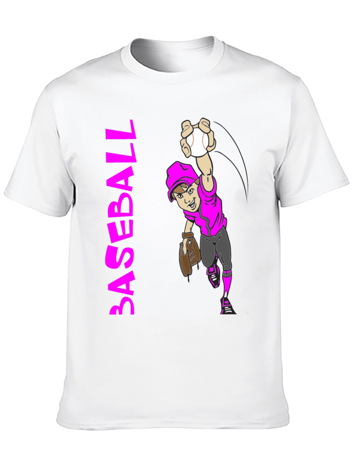 Baseball Graphic Tee - Fun & Sporty Design