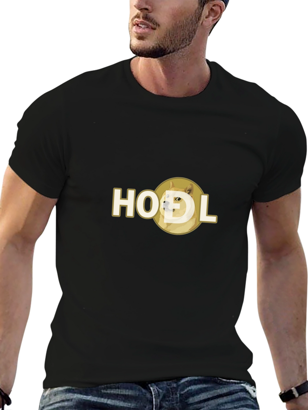 HODL Doge T-Shirt - Crypto Meme Tee