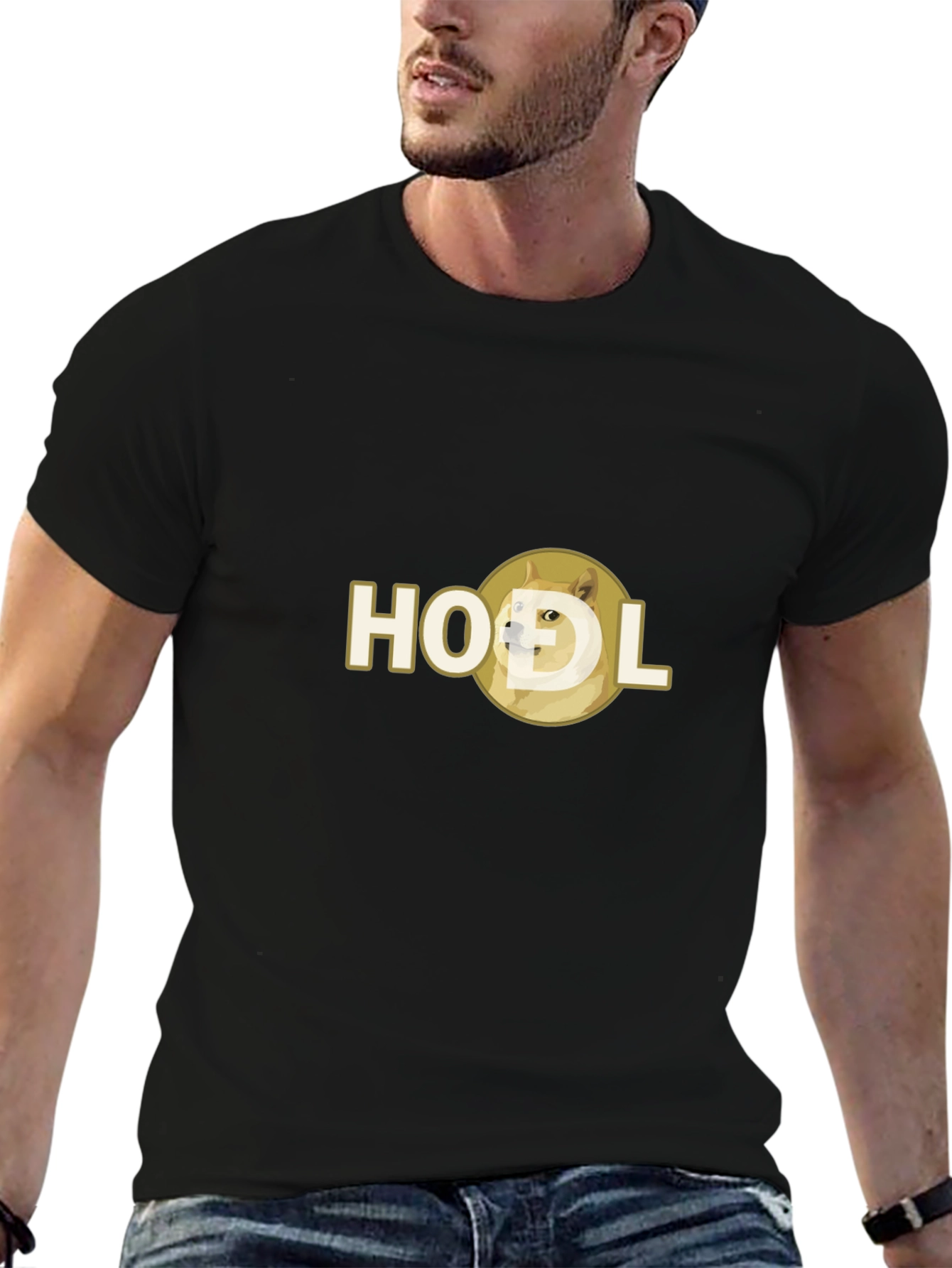 HODL Doge T-Shirt - Crypto Meme Tee