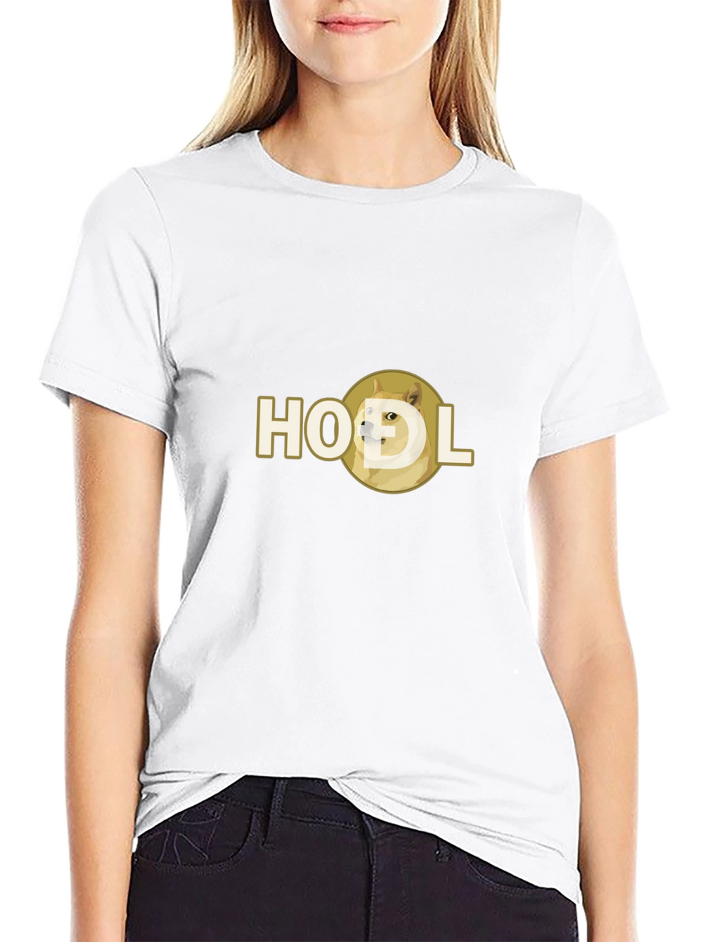 HODL Doge T-Shirt - Crypto Meme Tee