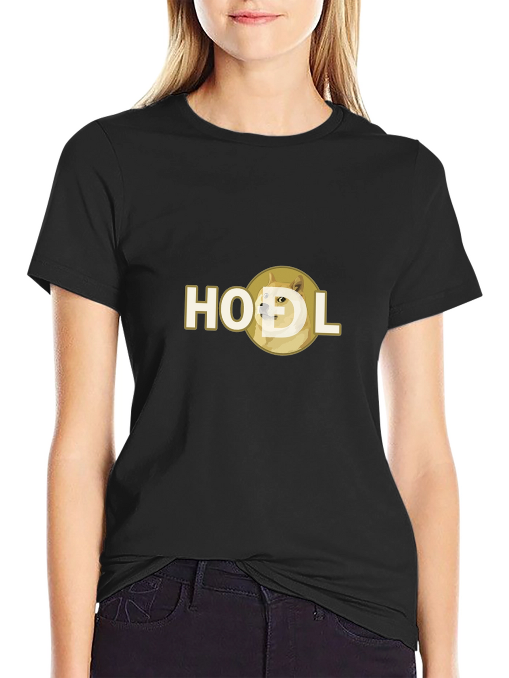 HODL Doge T-Shirt - Crypto Meme Tee