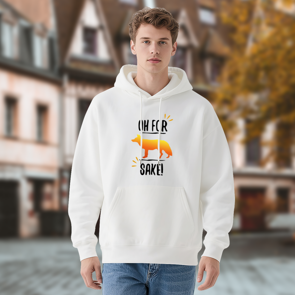 Artistic Graphic Hoodie - Premium Quality Sweatshirt #0575