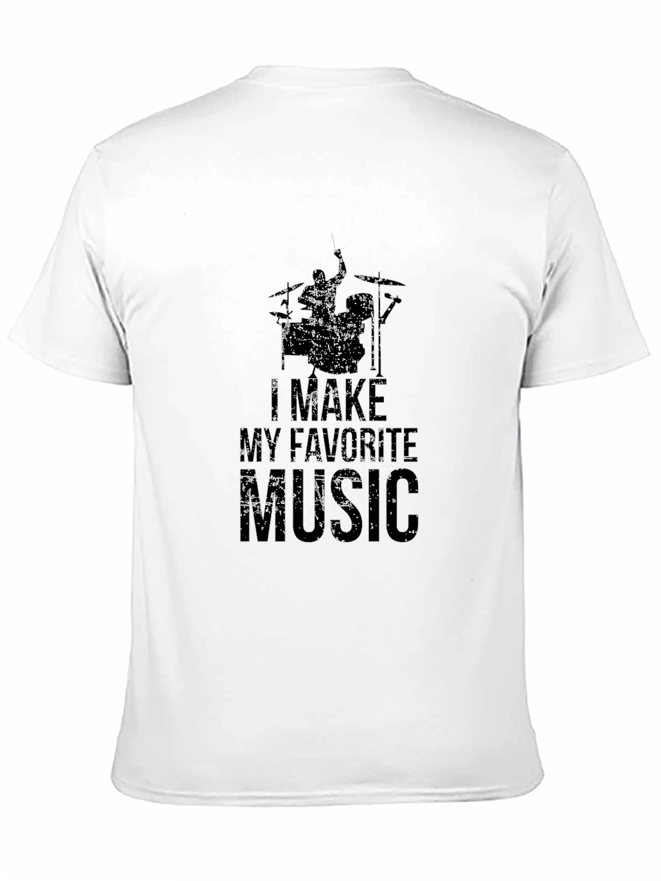 I Make My Favorite Music Black T-Shirt
