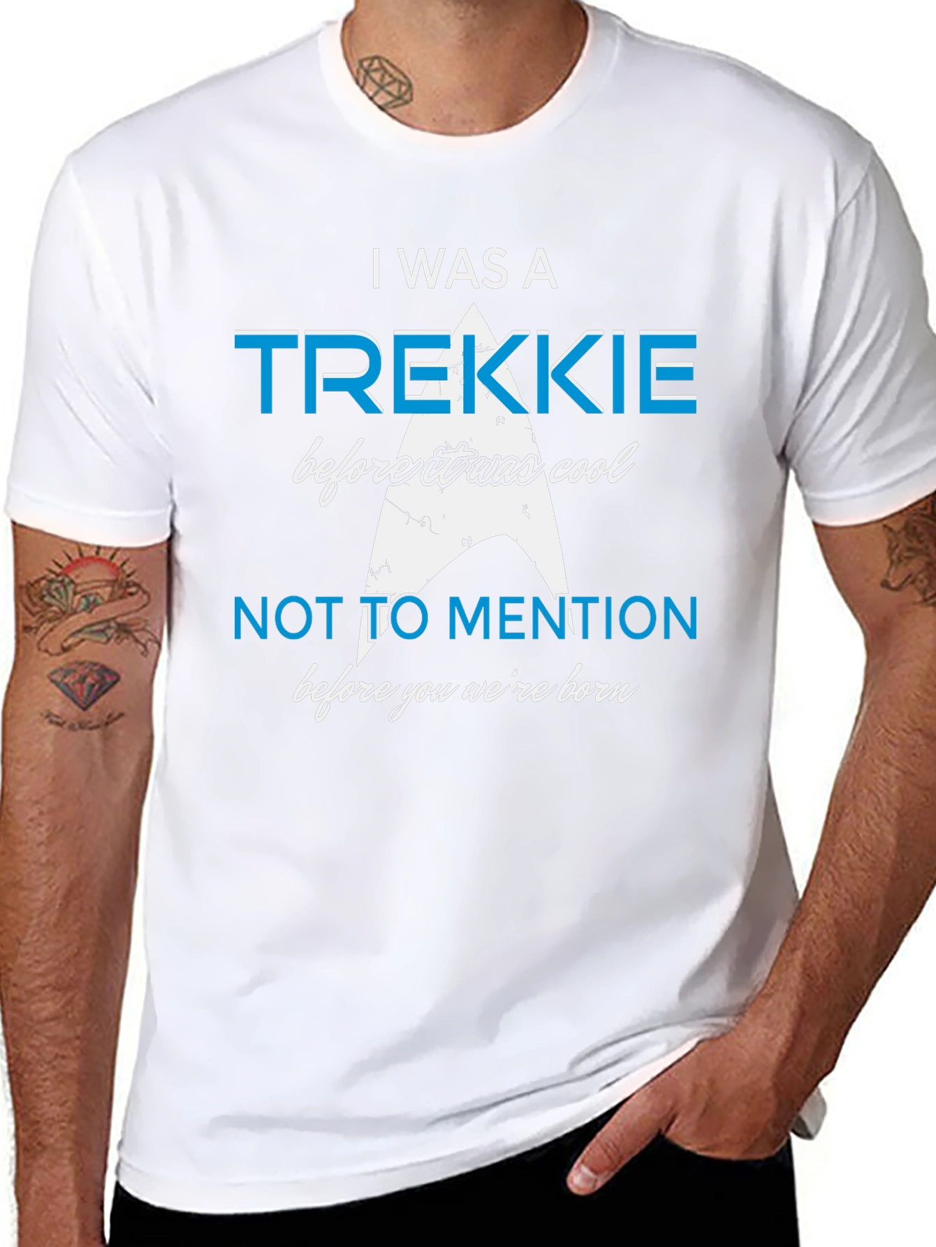 I Was A Trekkie T-Shirt - Star Trek Fan Apparel