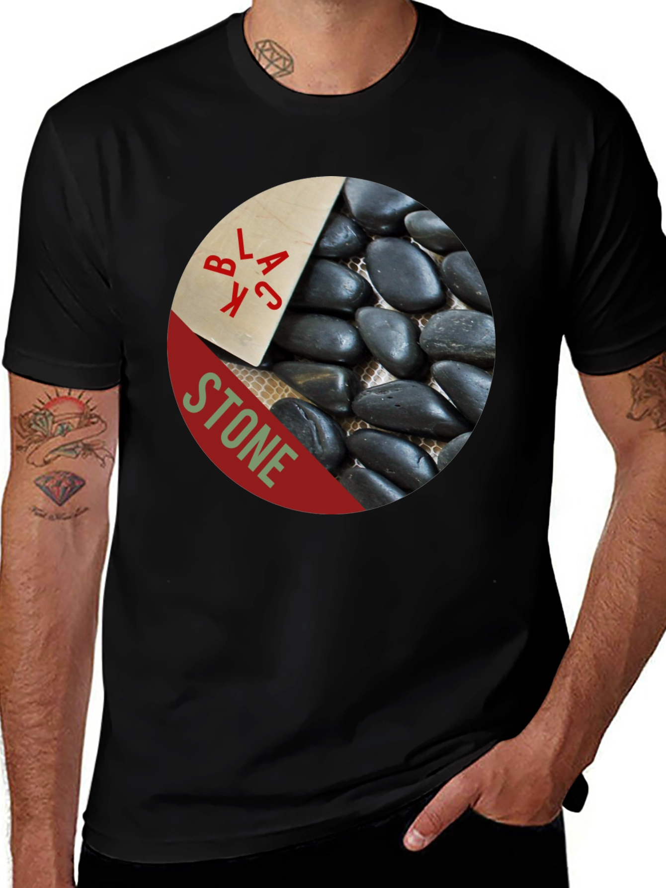 Black Stone Graphic Tee