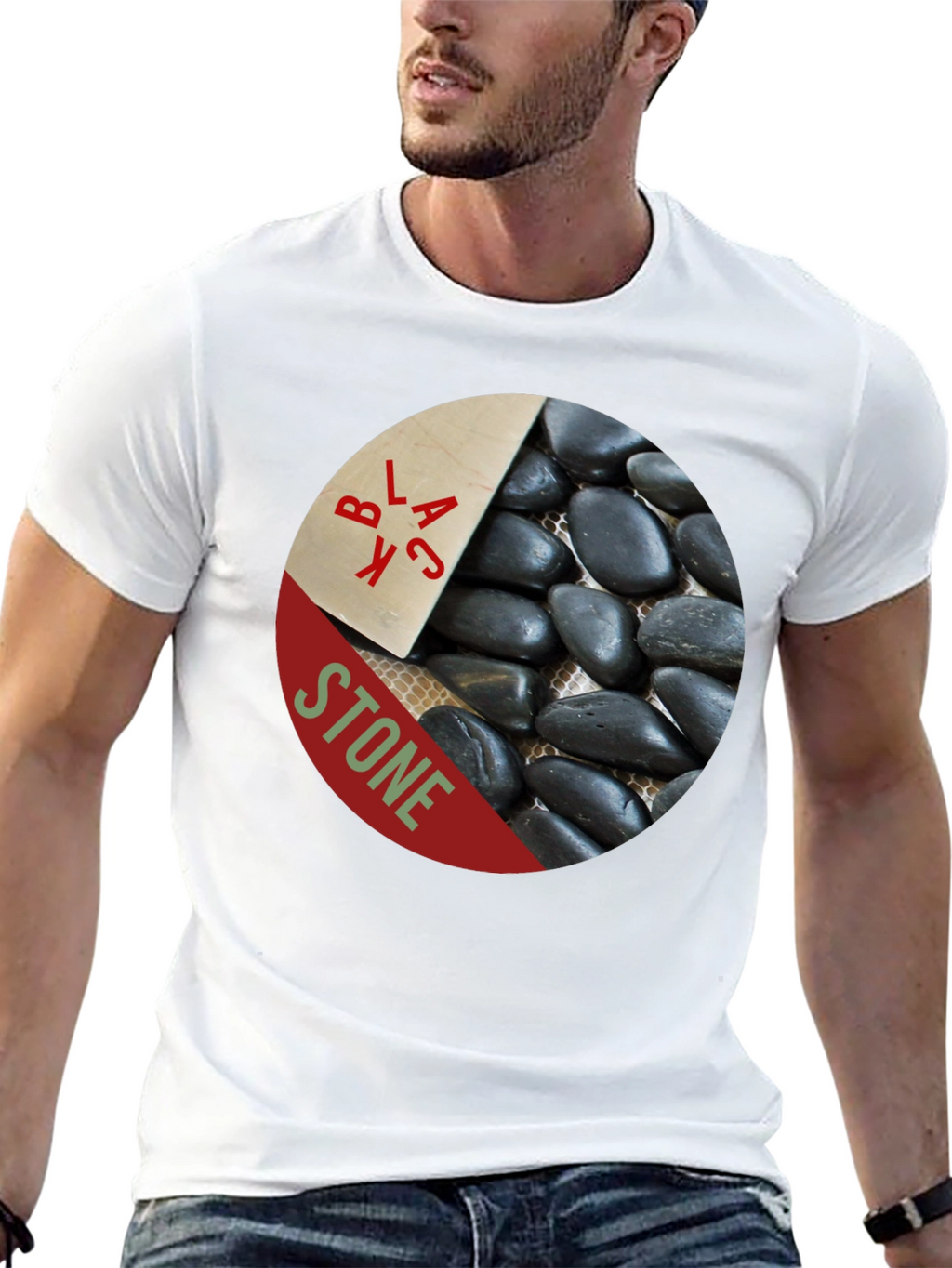 Black Stone Graphic Tee