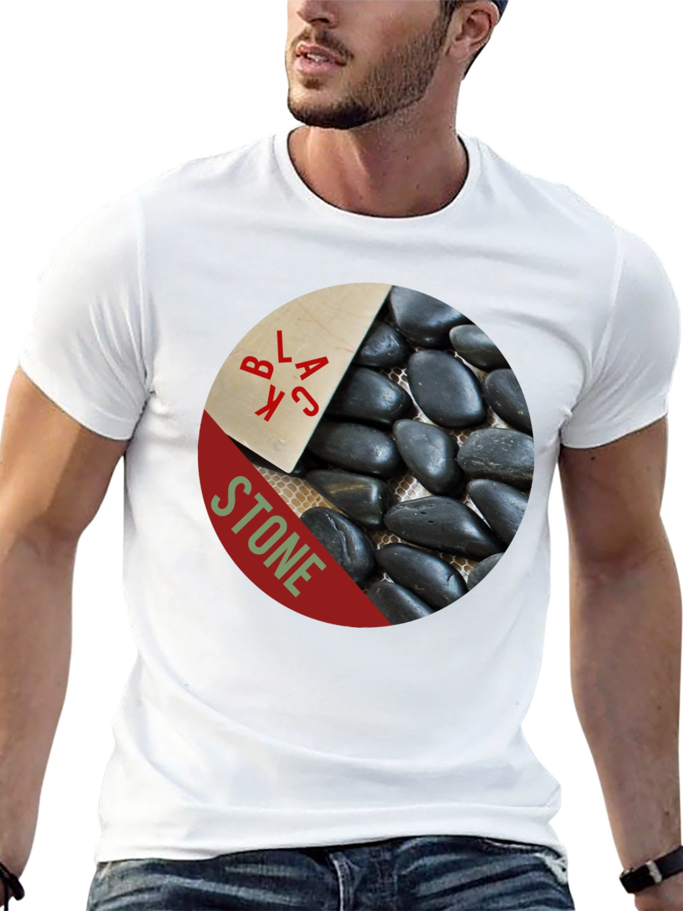 Black Stone Graphic Tee