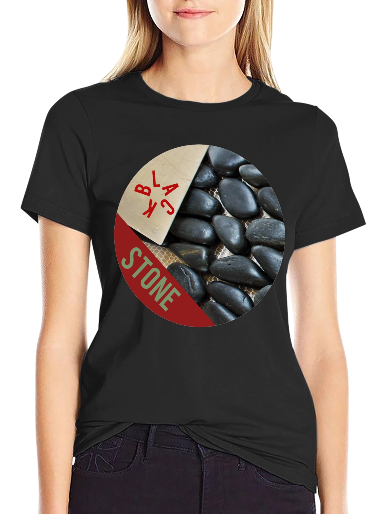 Black Stone Graphic Tee