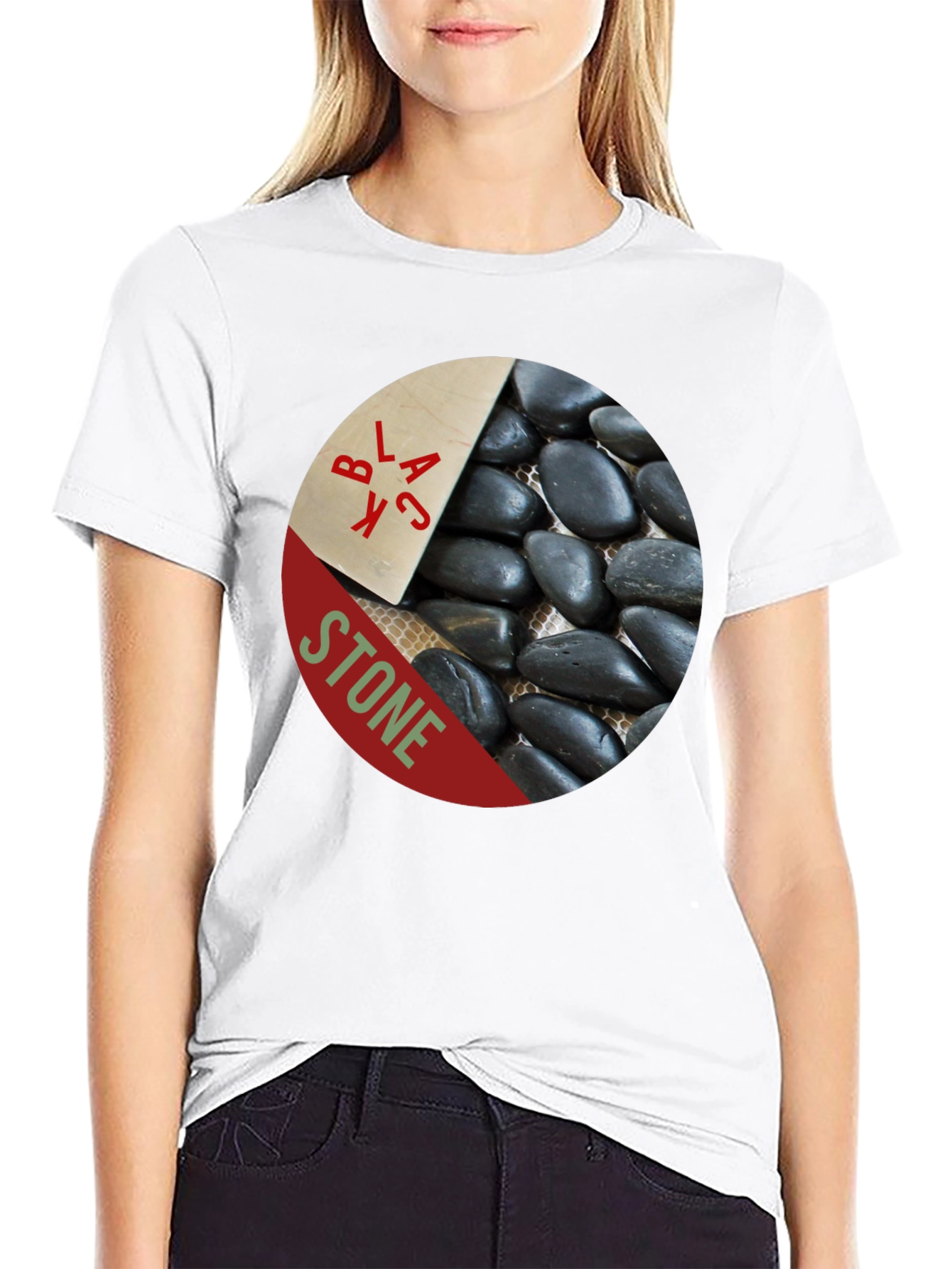 Black Stone Graphic Tee