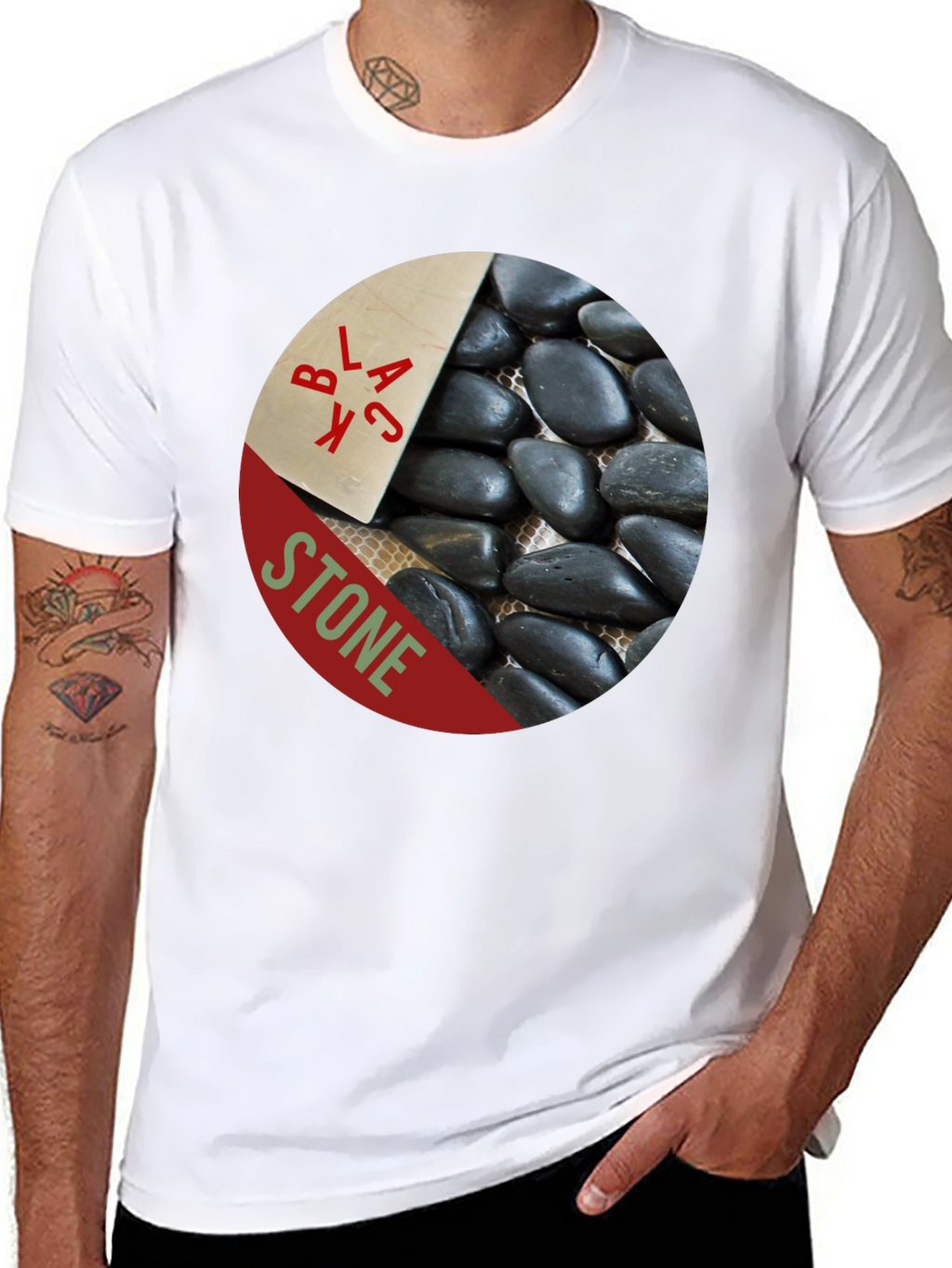 Black Stone Graphic Tee