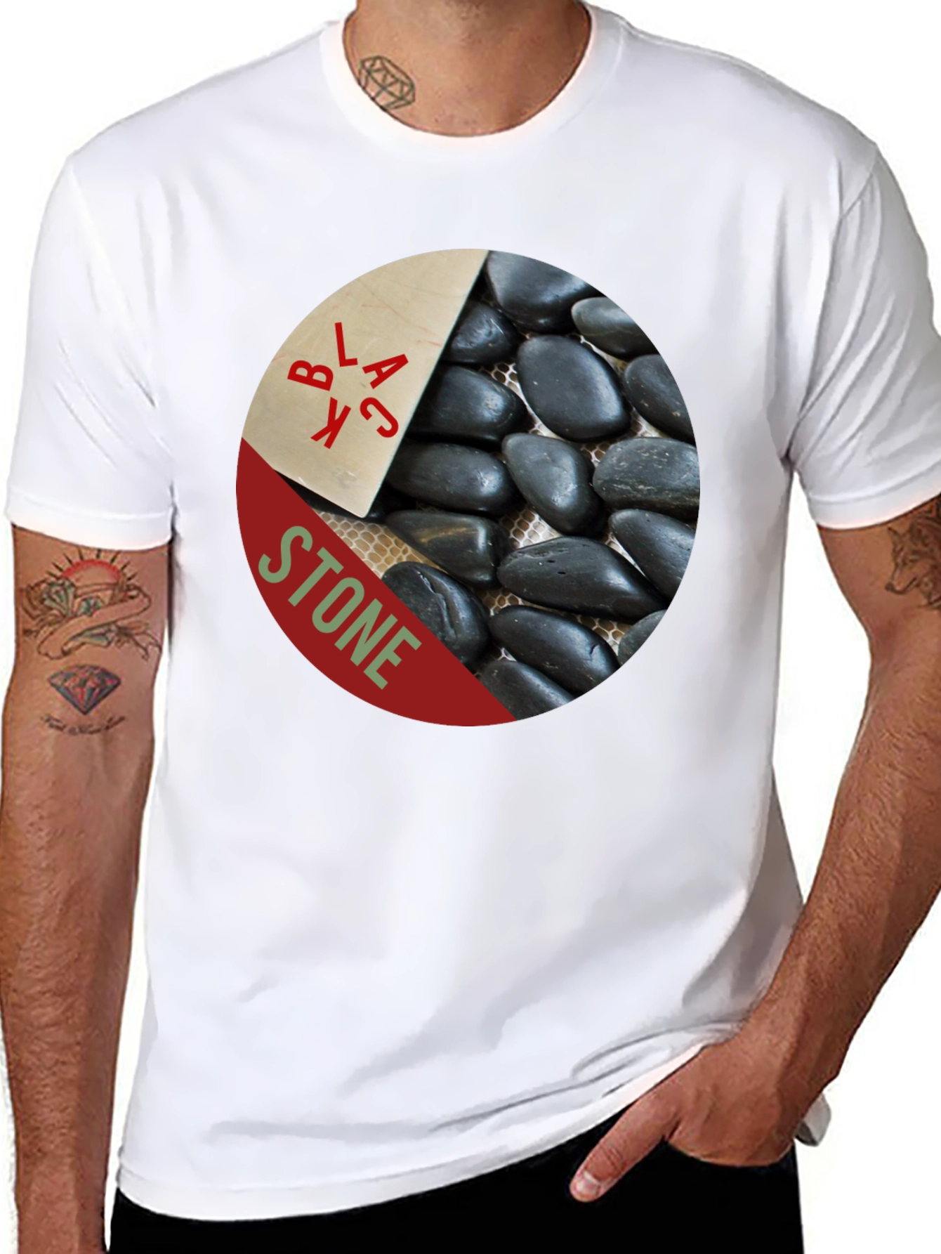 Black Stone Graphic Tee