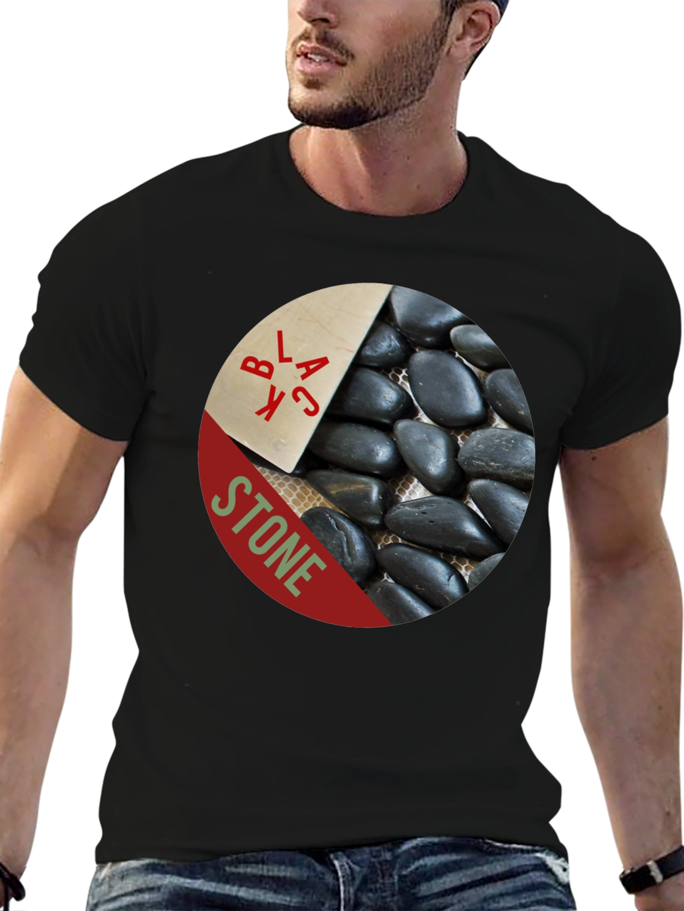 Black Stone Graphic Tee