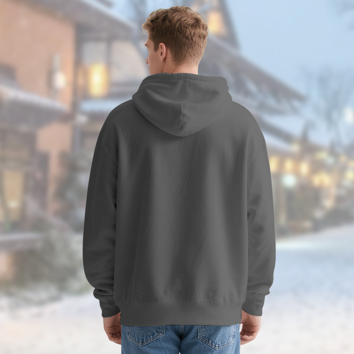Edgy Streetwear Hoodie - Dark Art Design Pullover #0502