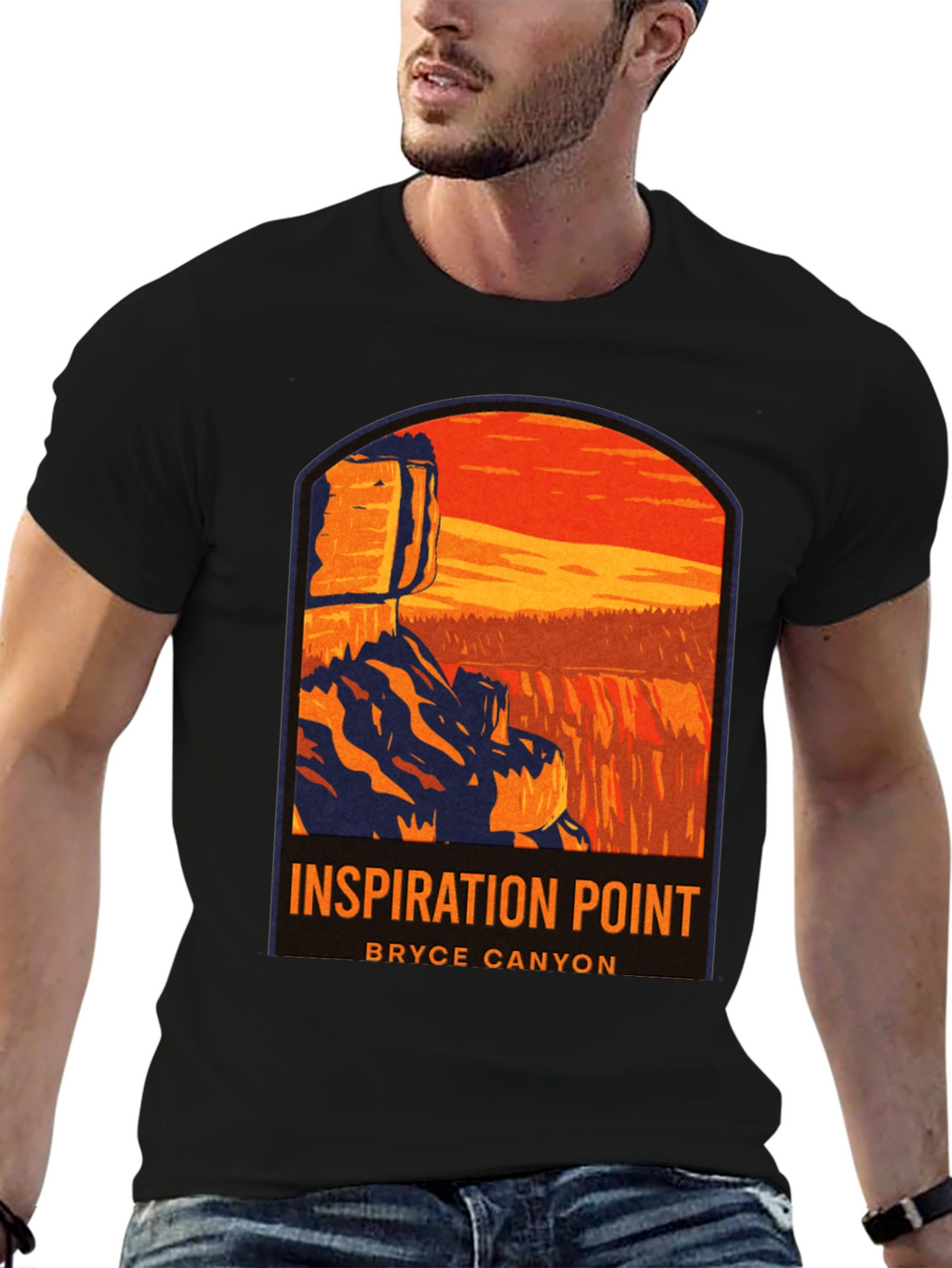 Bryce Canyon Inspiration Point Graphic Tee
