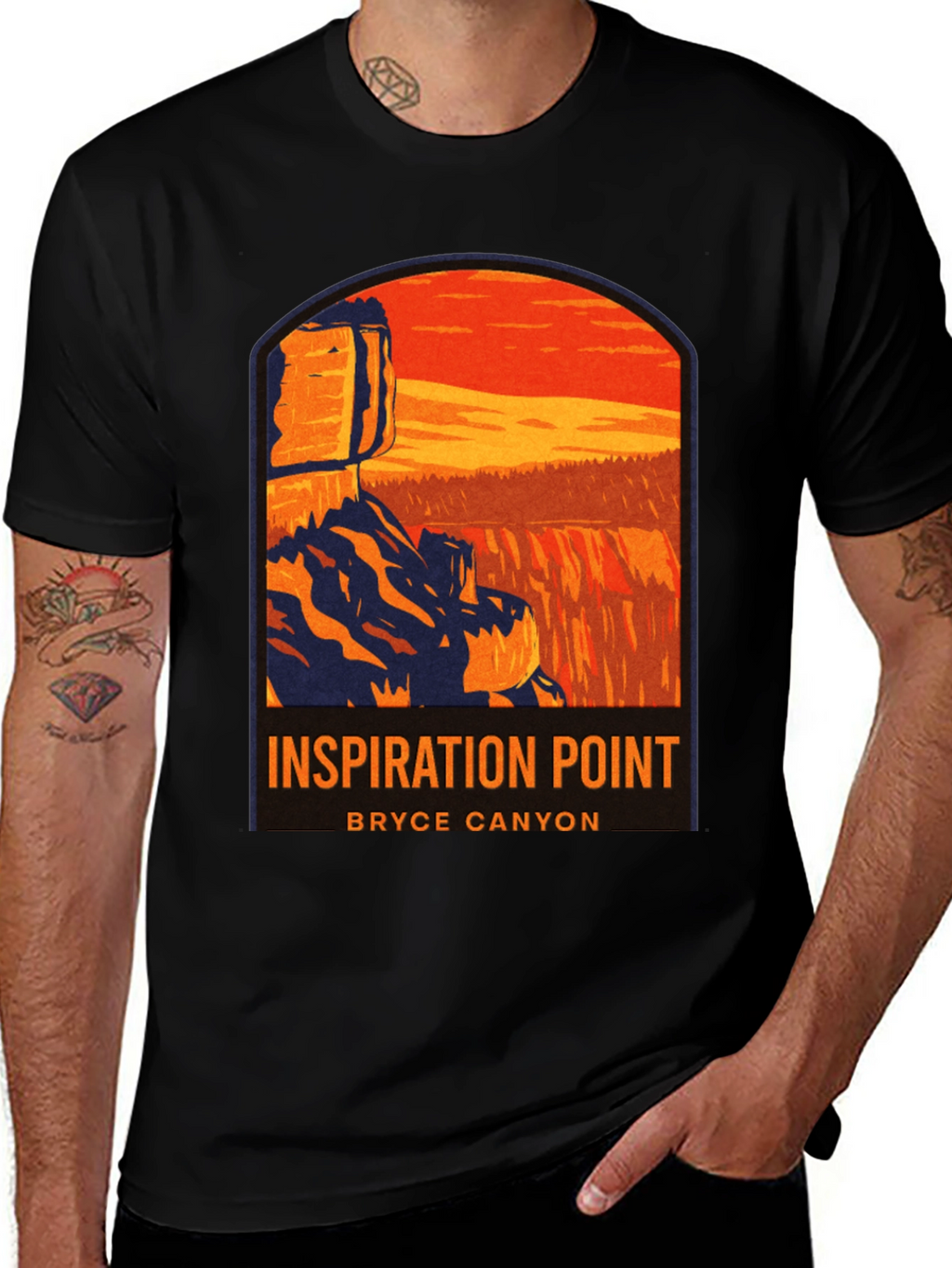 Bryce Canyon Inspiration Point Graphic Tee