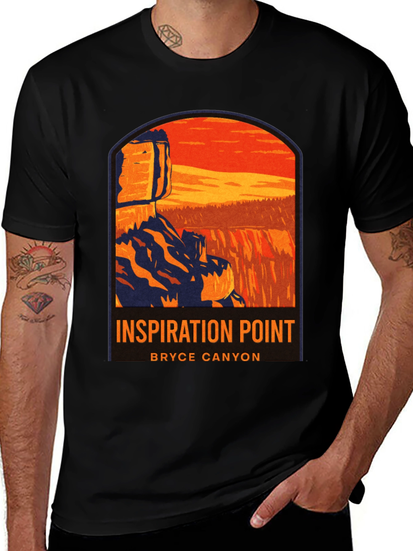 Bryce Canyon Inspiration Point Graphic Tee