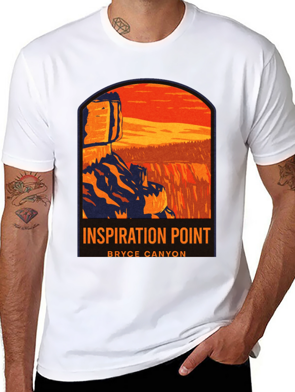 Bryce Canyon Inspiration Point Graphic Tee