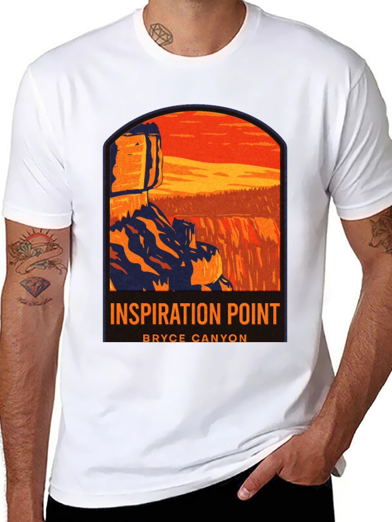 Bryce Canyon Inspiration Point Graphic Tee